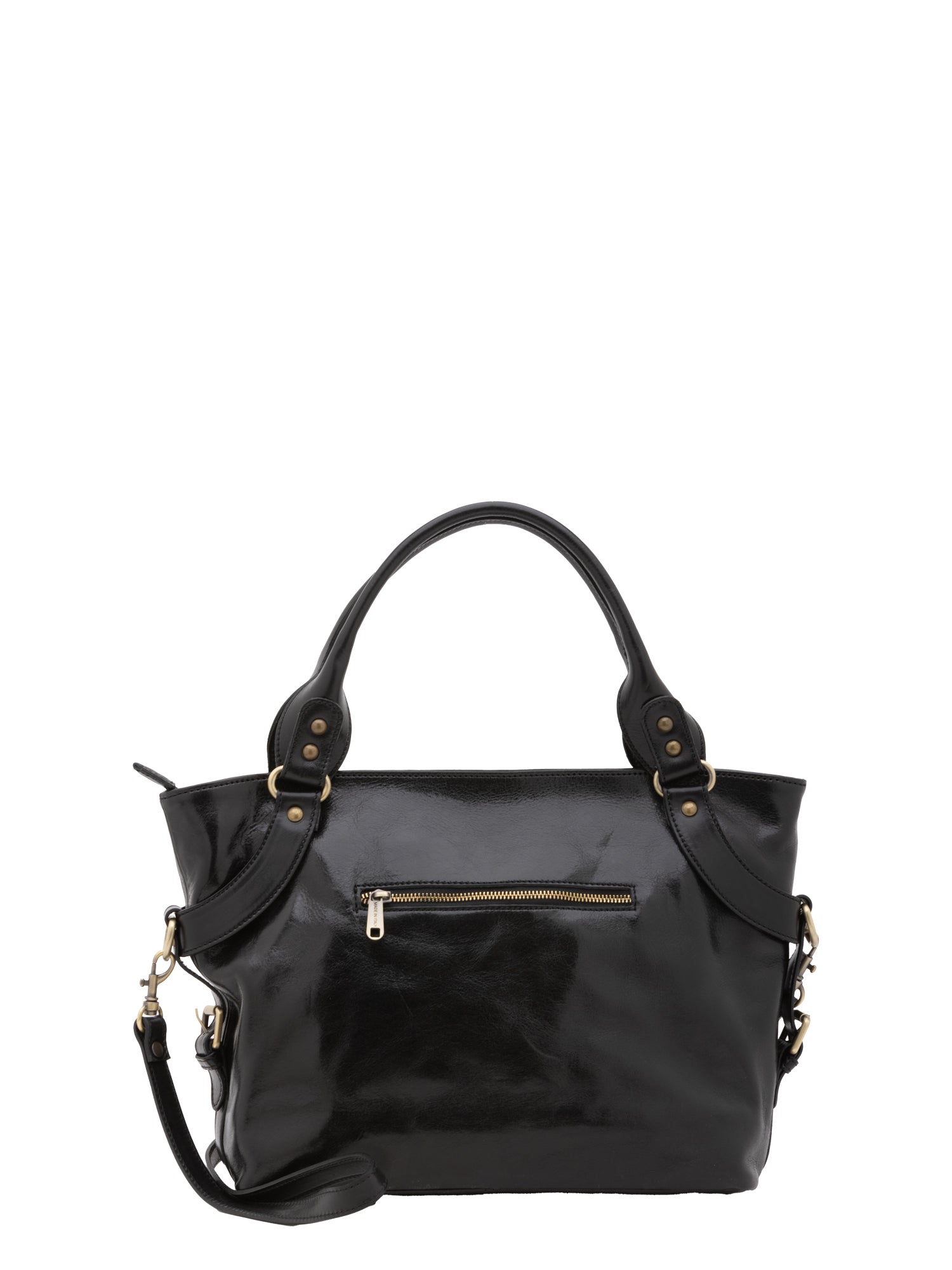 Handbag I Fratelli Women Genuine leather -Rosso Nero