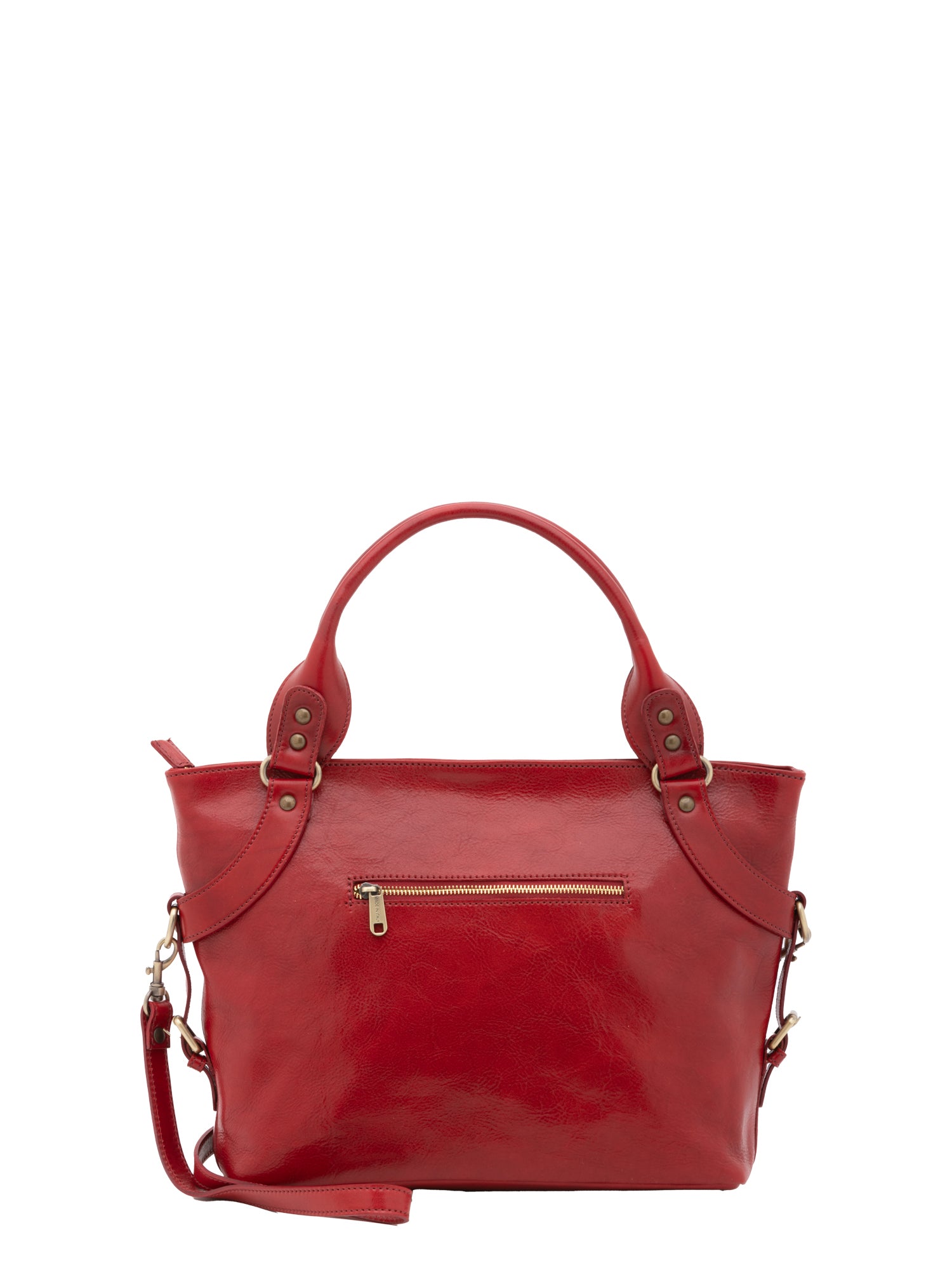 Handbag I Fratelli Women Genuine leather -Rosso Rosso