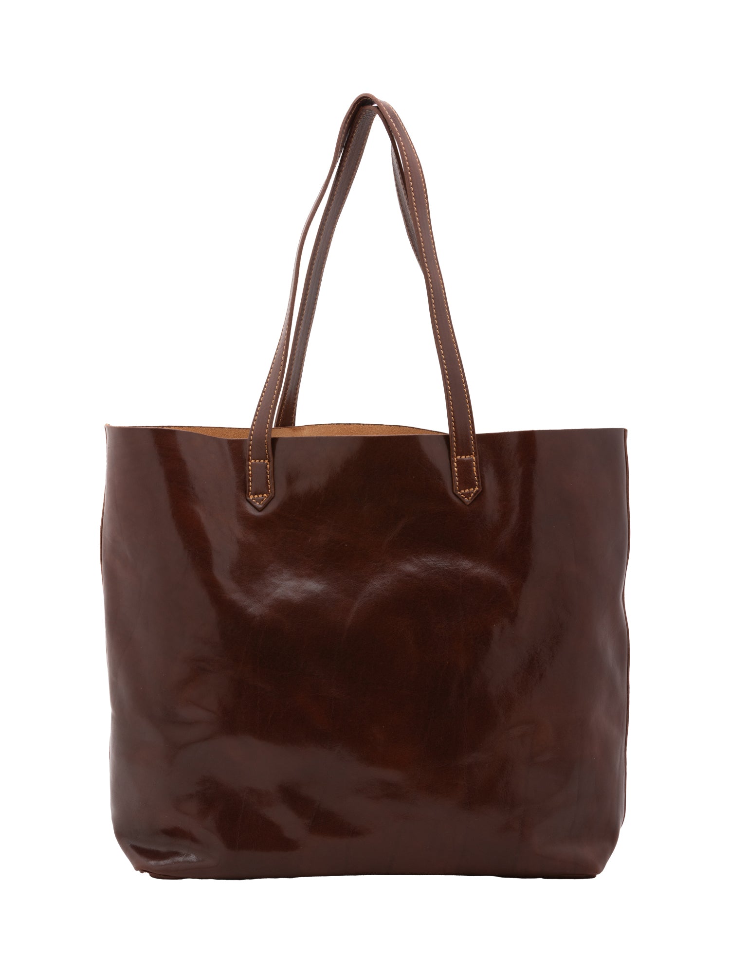 Shoulder Bag I Fratelli Women Genuine leather -Marrone Marrone