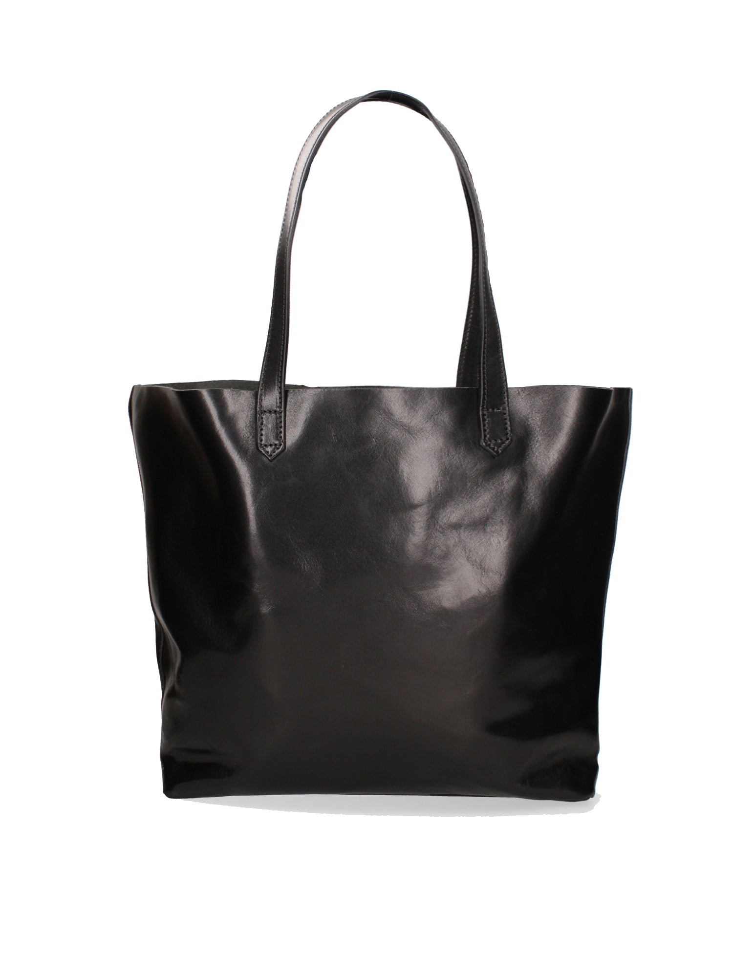 Shoulder Bag I Fratelli Women Genuine leather -Marrone Nero
