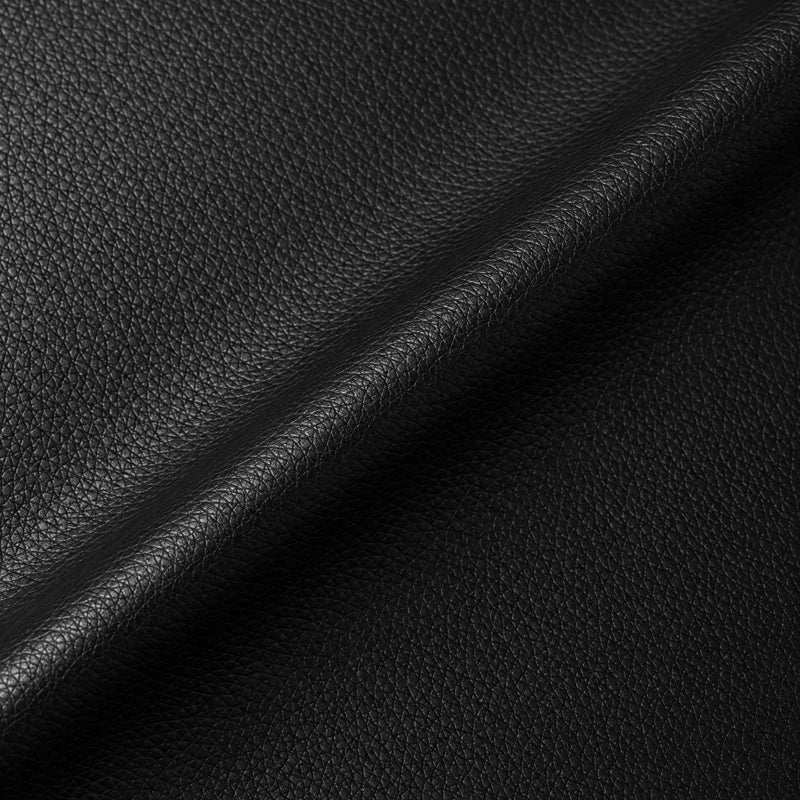 Vegan / PU Leather material texture — editorial illustration