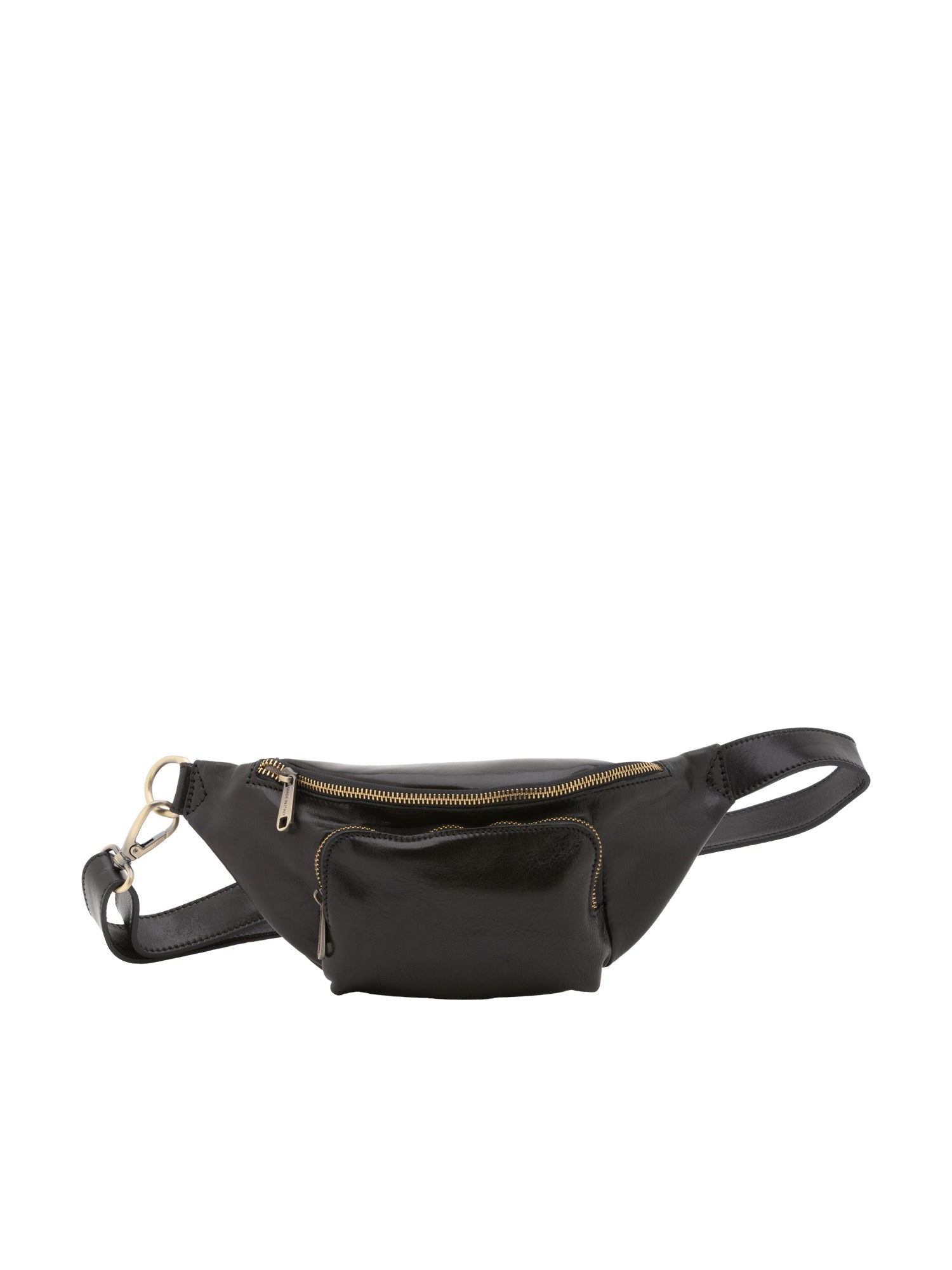 Belt bag I Fratelli Men Genuine leather -Rosso Nero