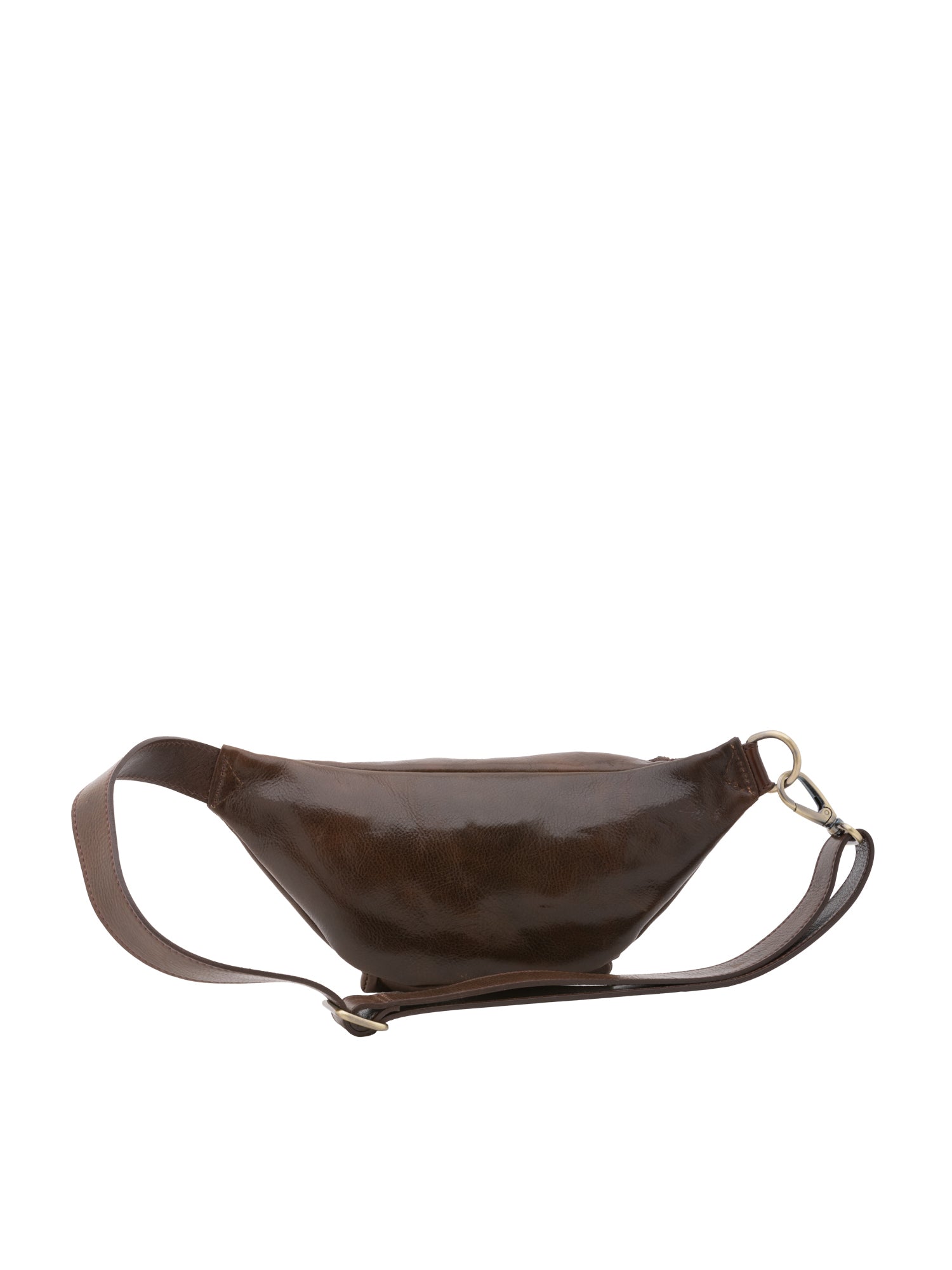 Belt bag I Fratelli Men Genuine leather -Rosso Testa di moro