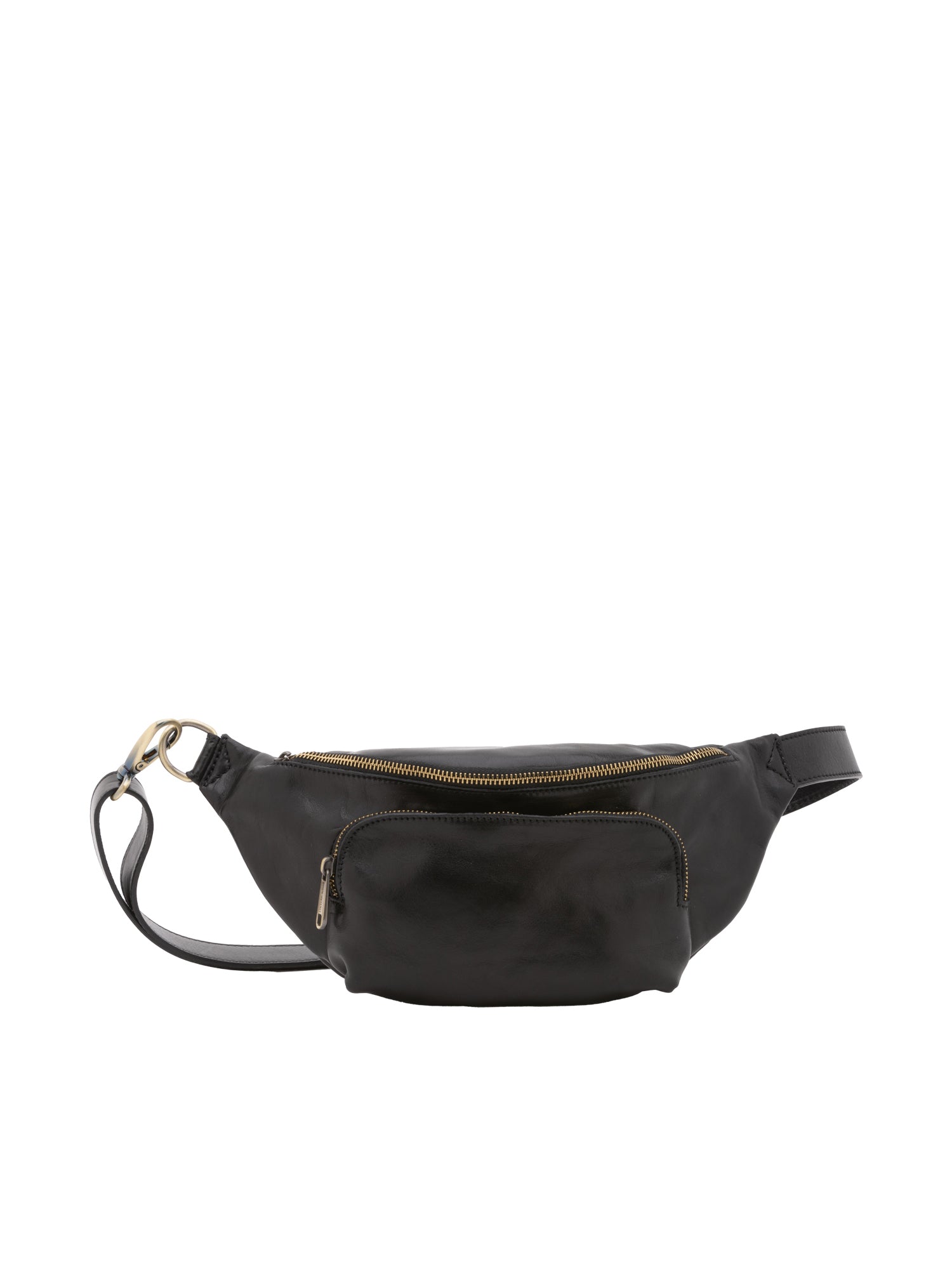 Belt bag I Fratelli Men Genuine leather -Rosso Nero