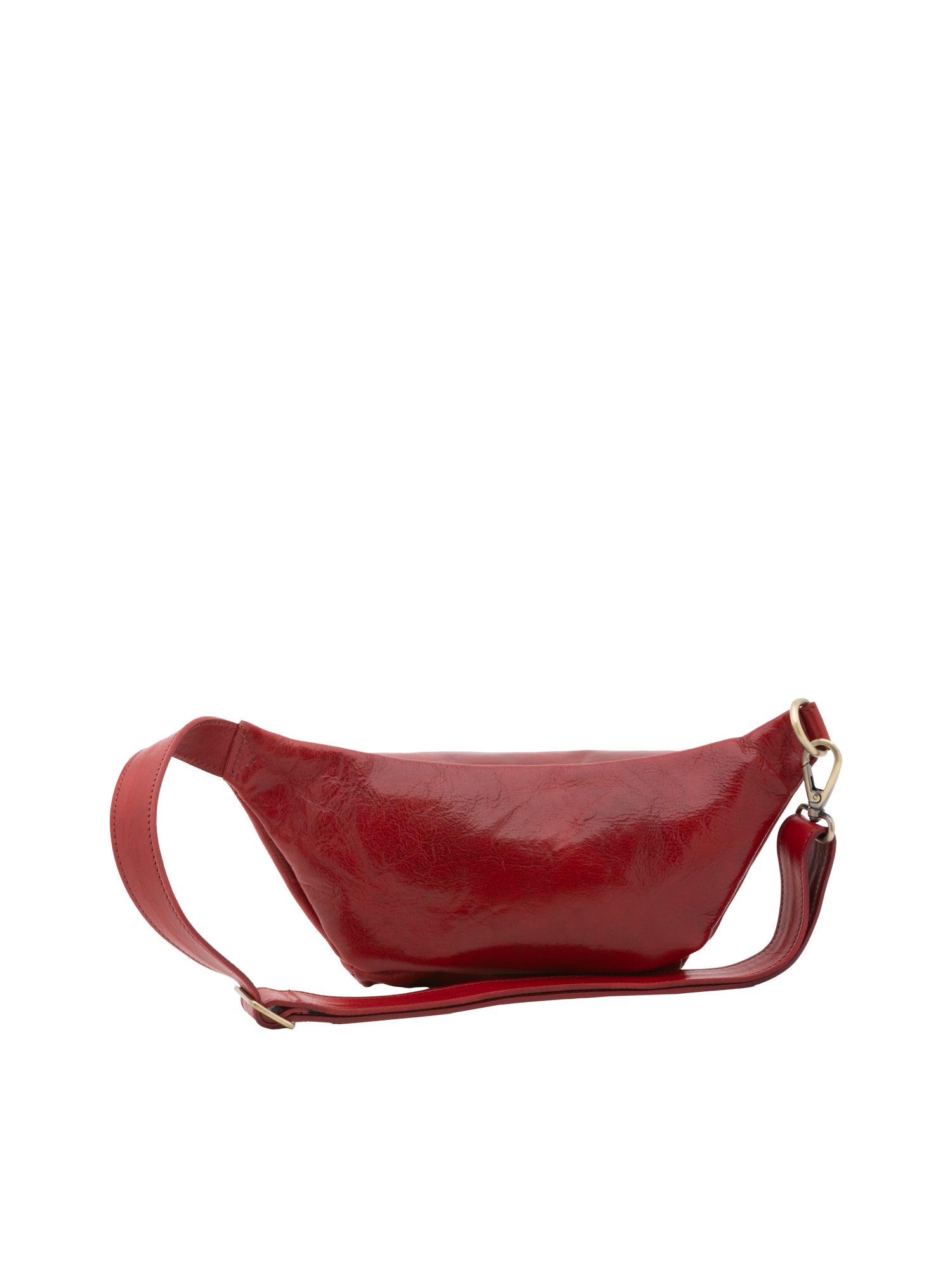 Belt bag I Fratelli Men Genuine leather -Rosso Rosso