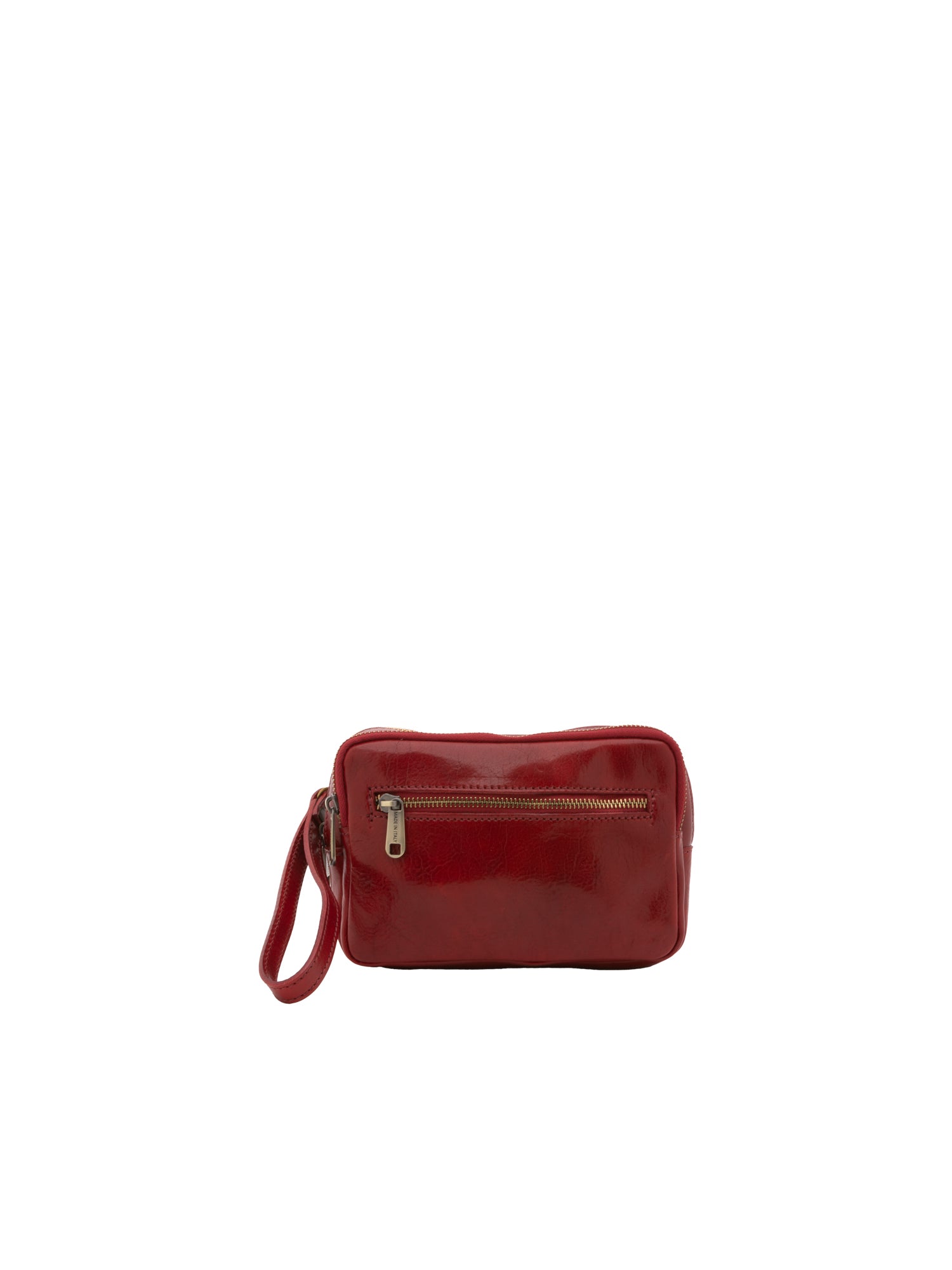 Handbag I Fratelli Men Genuine leather -Rosso Rosso