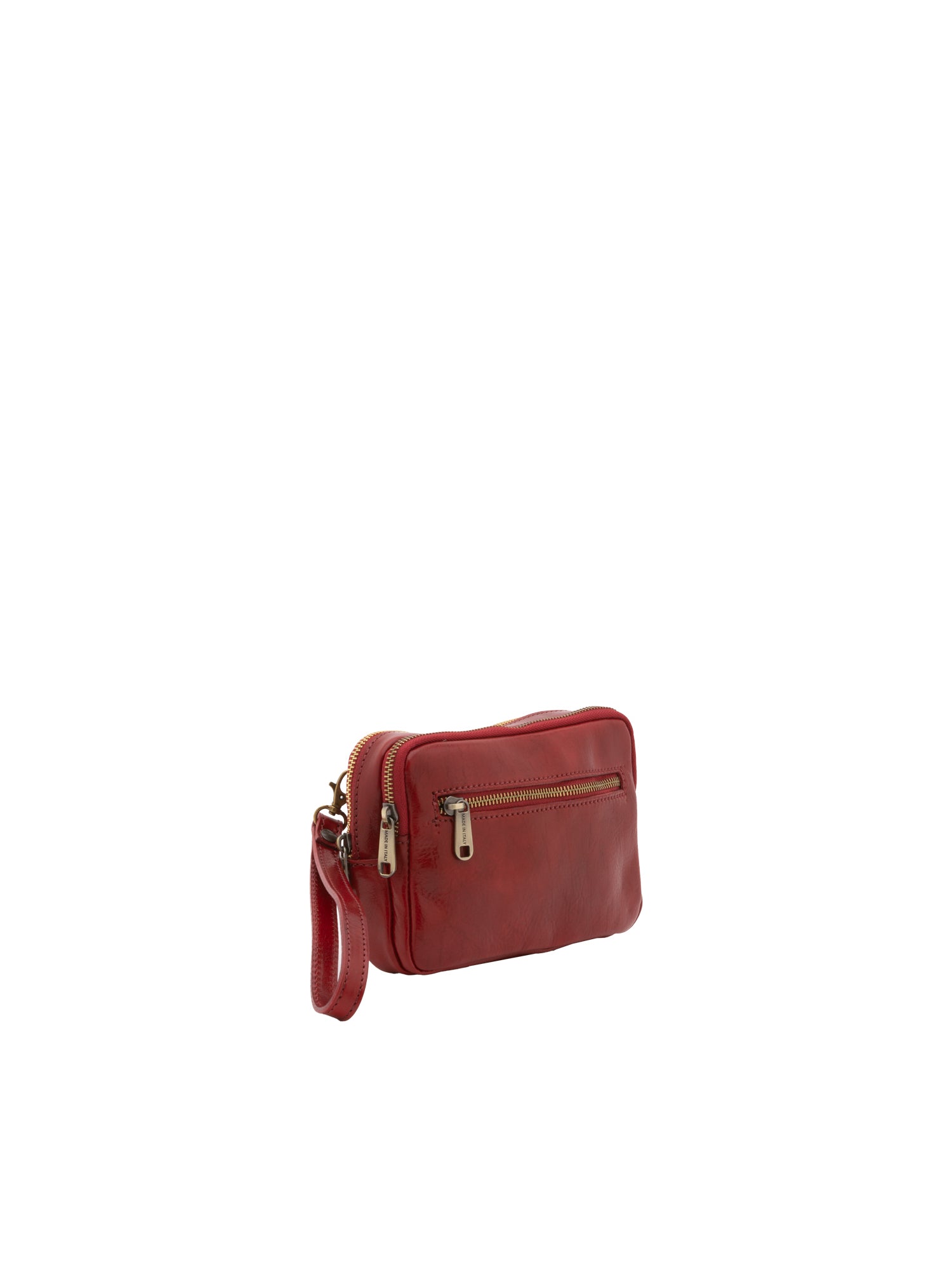 Handbag I Fratelli Men Genuine leather -Rosso Rosso