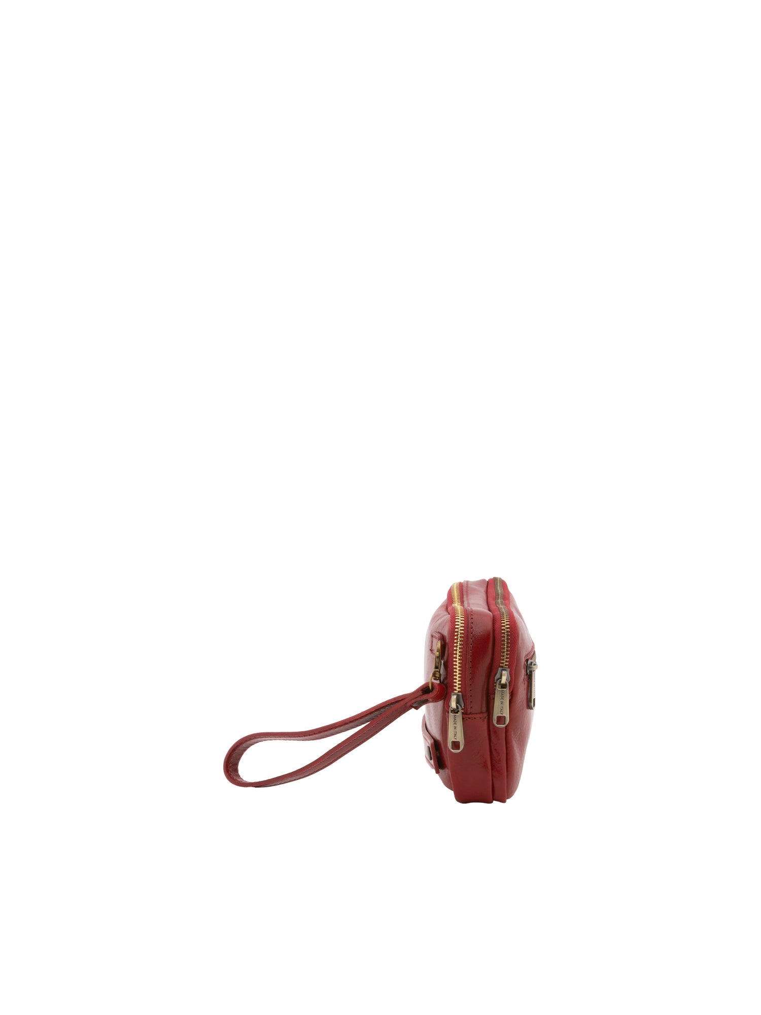 Handbag I Fratelli Men Genuine leather -Rosso Rosso