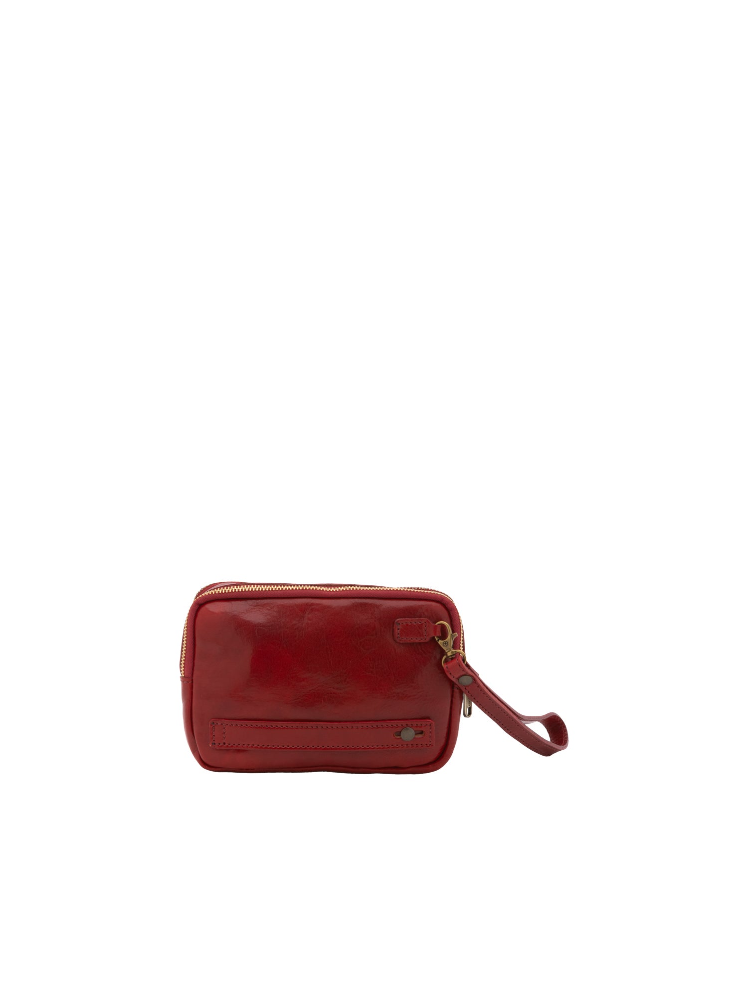 Handbag I Fratelli Men Genuine leather -Rosso Rosso