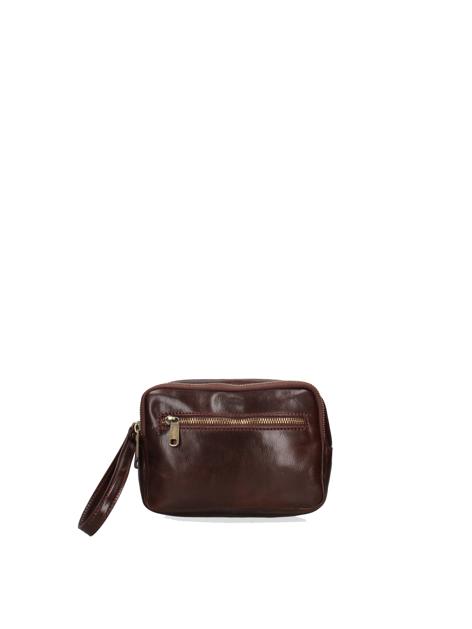 Handbag I Fratelli Men Genuine leather -Rosso Testa di moro