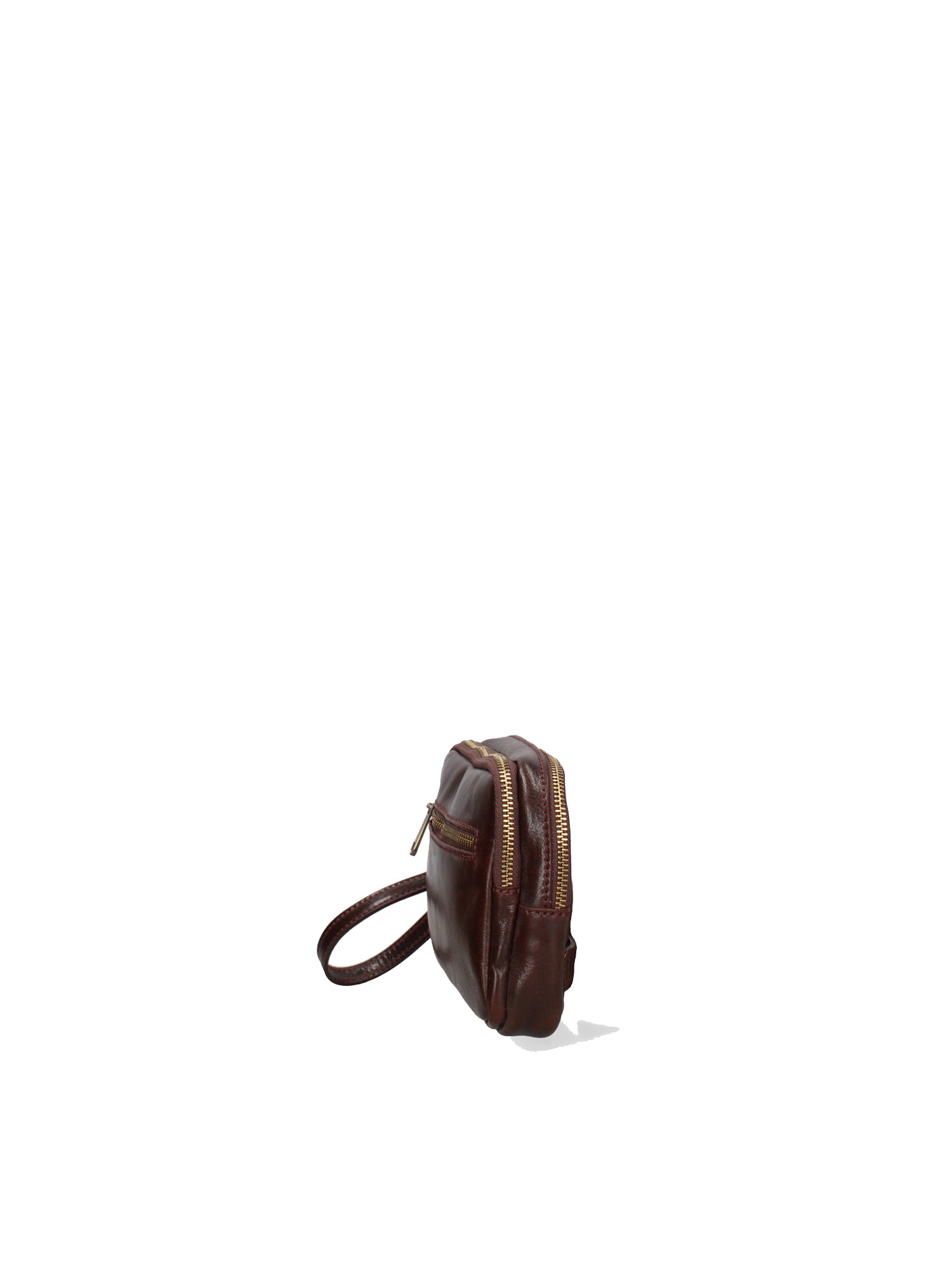 Handbag I Fratelli Men Genuine leather -Rosso Testa di moro