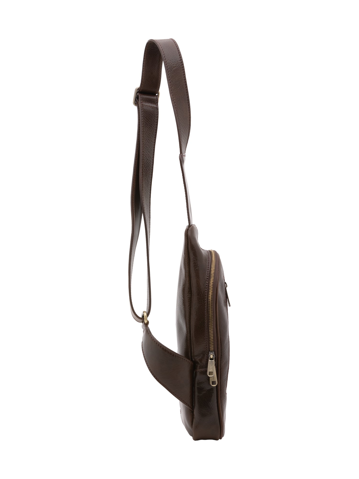 Crossbody bag I Fratelli Men Genuine leather -Tmoro Testa di moro