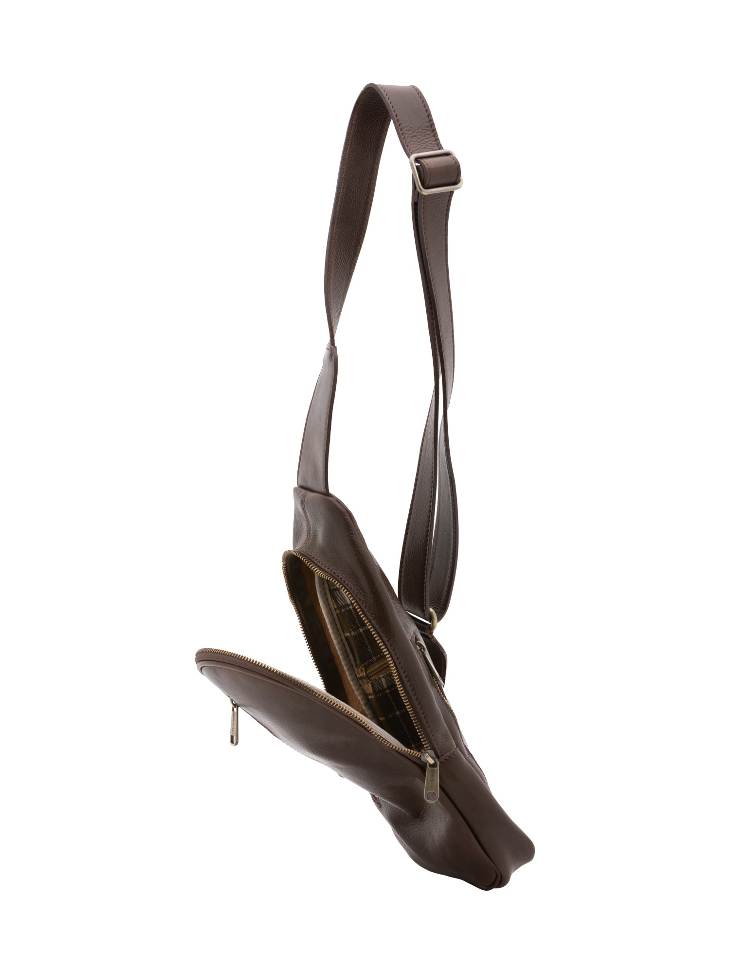 Crossbody bag I Fratelli Men Genuine leather -Tmoro Testa di moro