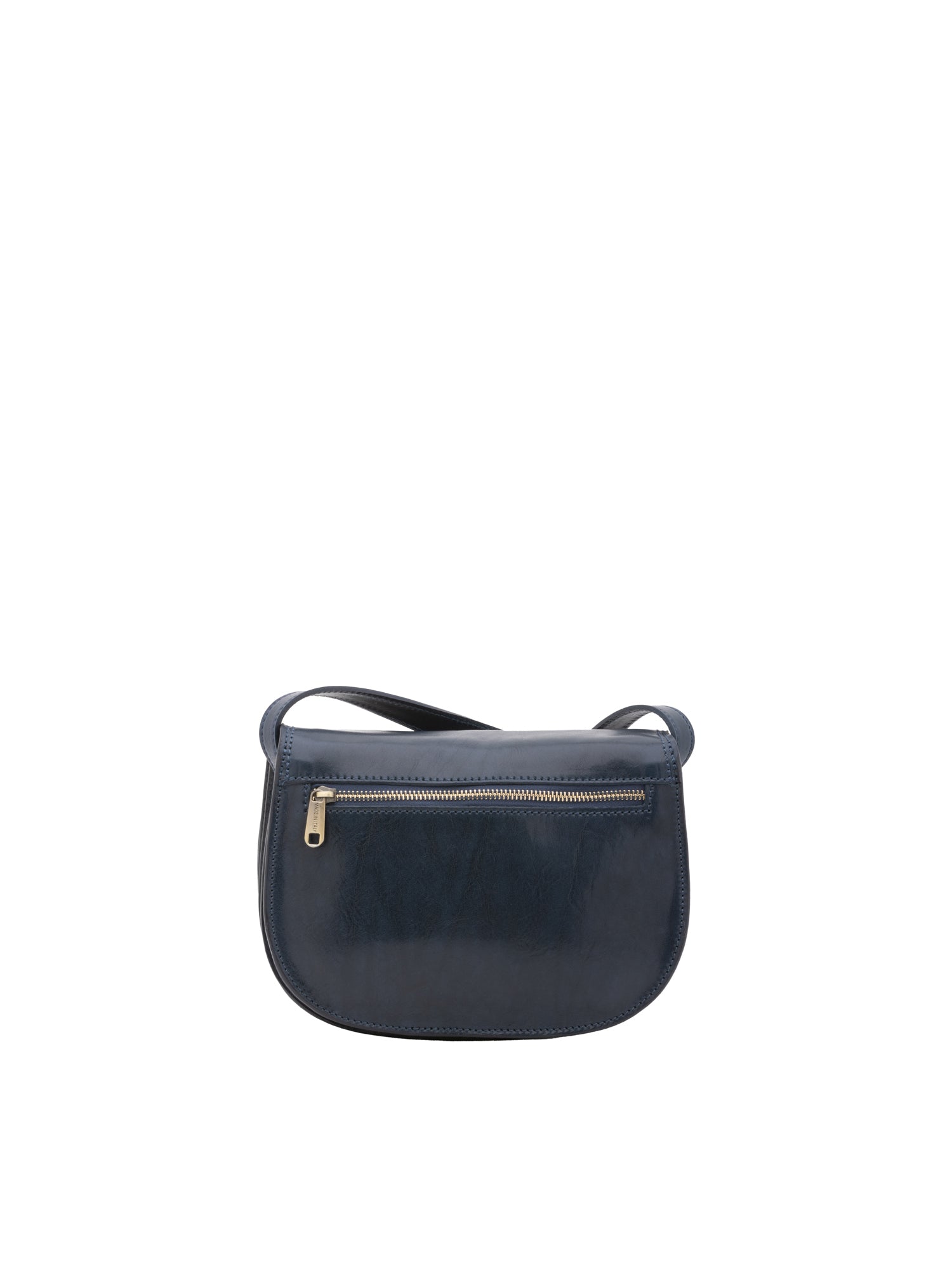 Crossbody bag I Fratelli Women Genuine leather -Rosso Blu