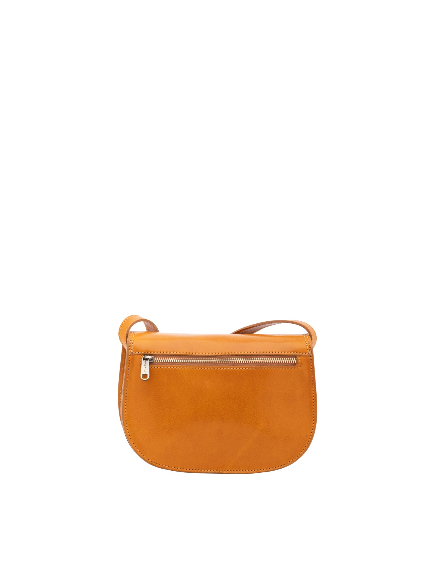 Crossbody bag I Fratelli Women Genuine leather -Rosso Giallo