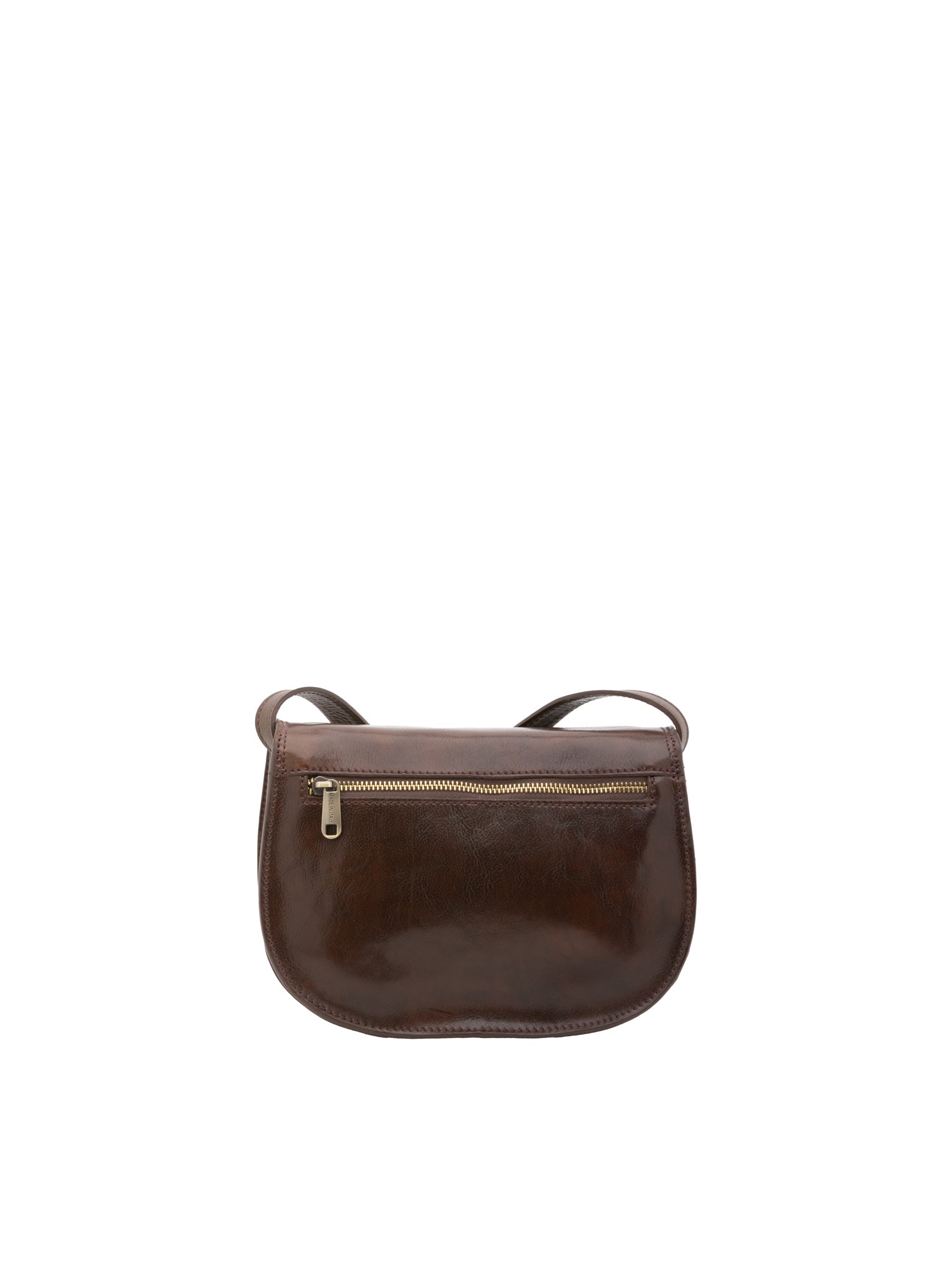 Crossbody bag I Fratelli Women Genuine leather -Rosso Testa di moro