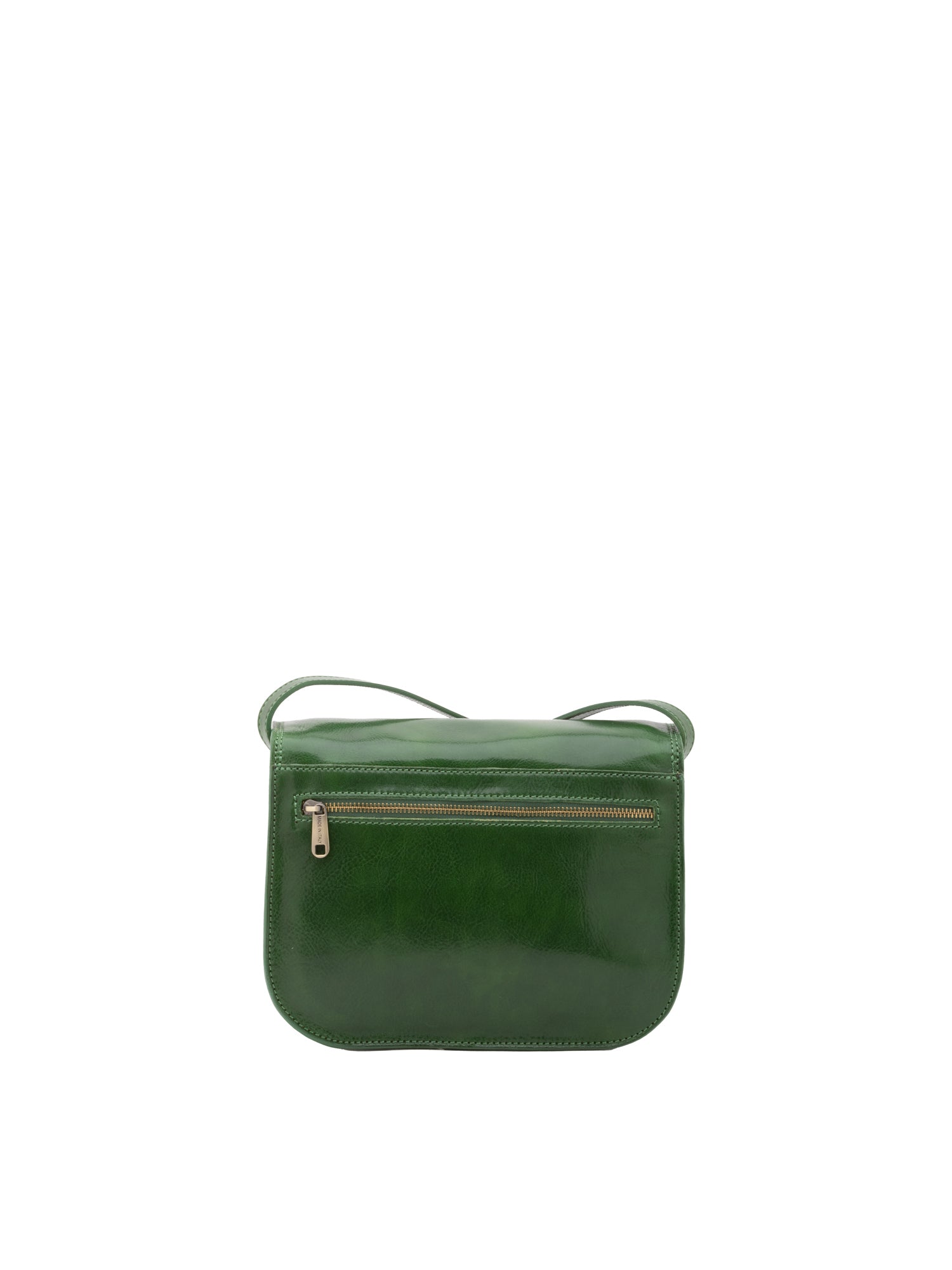 Crossbody bag I Fratelli Women Genuine leather -Rosso Verde