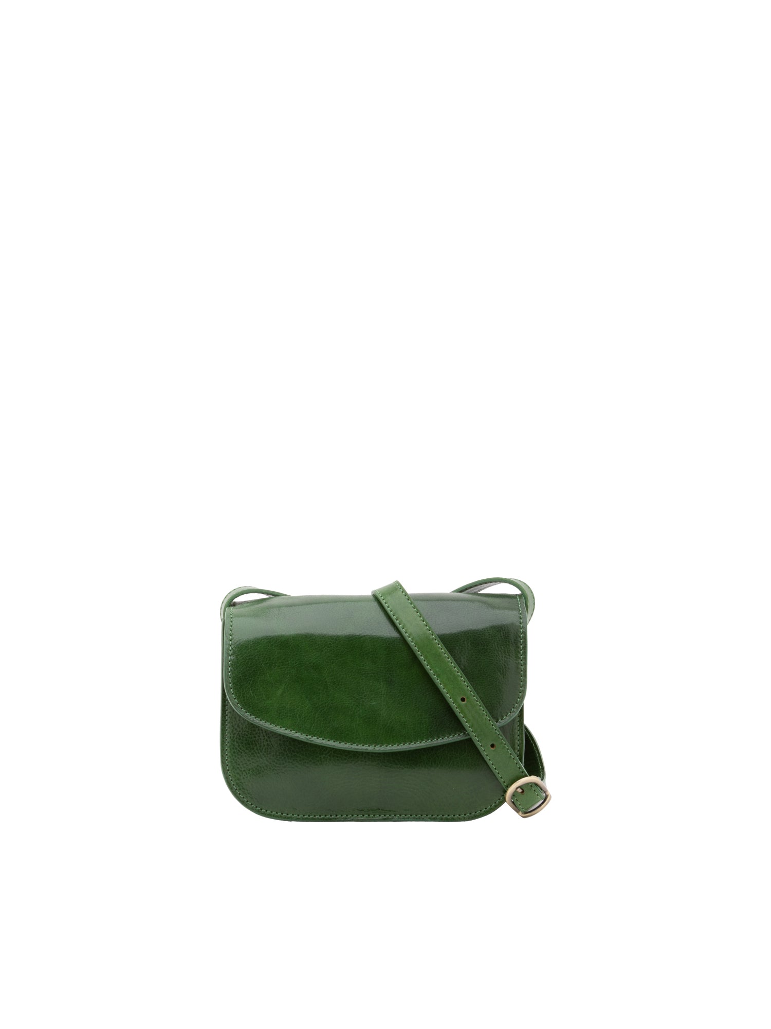 Crossbody bag I Fratelli Women Genuine leather -Rosso Verde