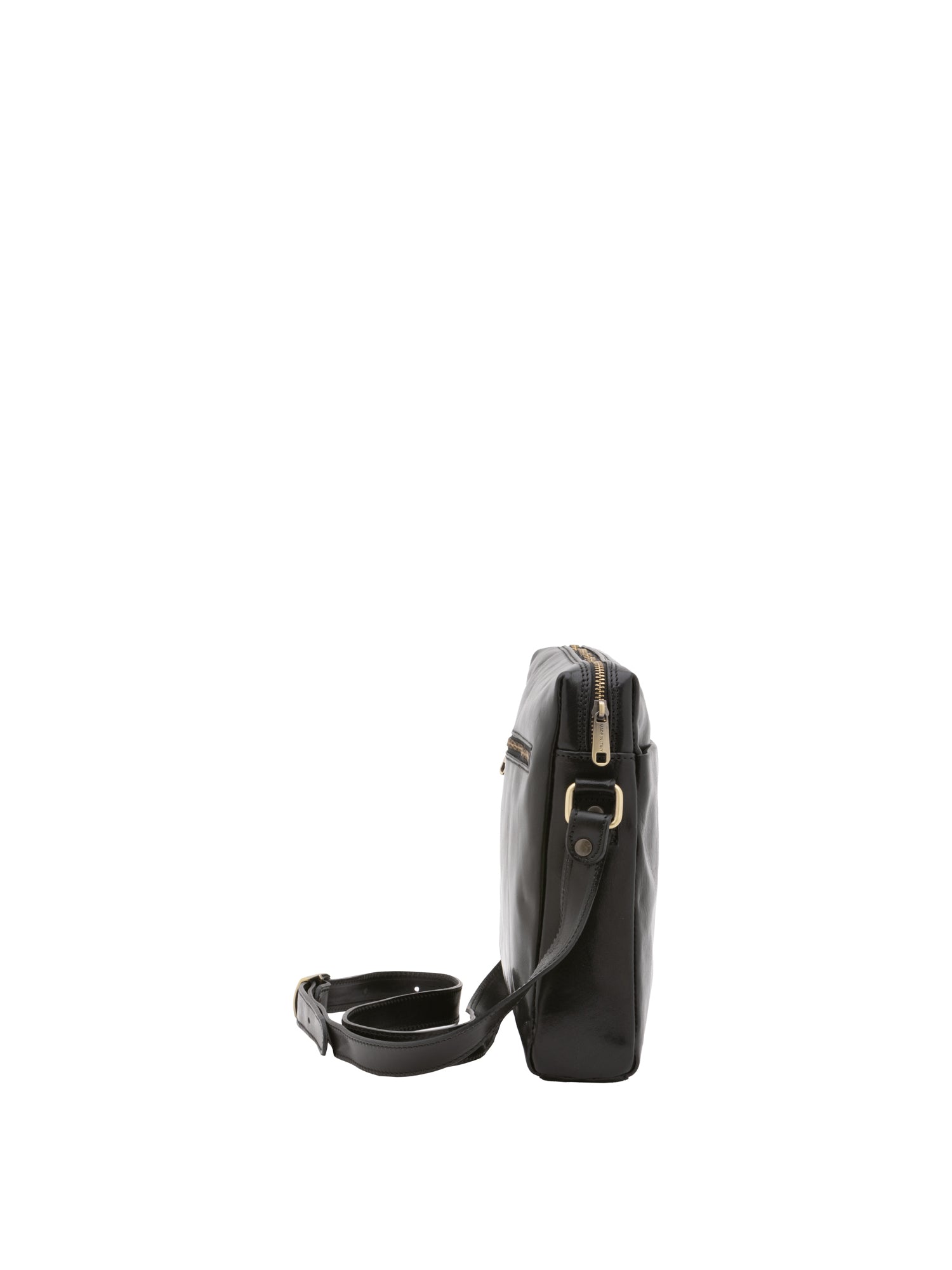 Crossbody bag I Fratelli Men Genuine leather -Verde Nero