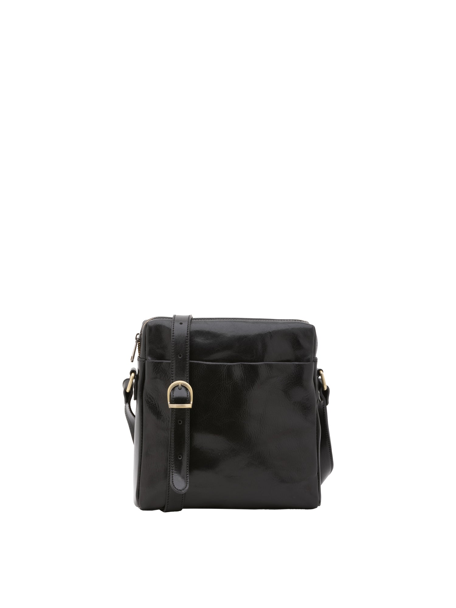 Crossbody bag I Fratelli Men Genuine leather -Verde Nero