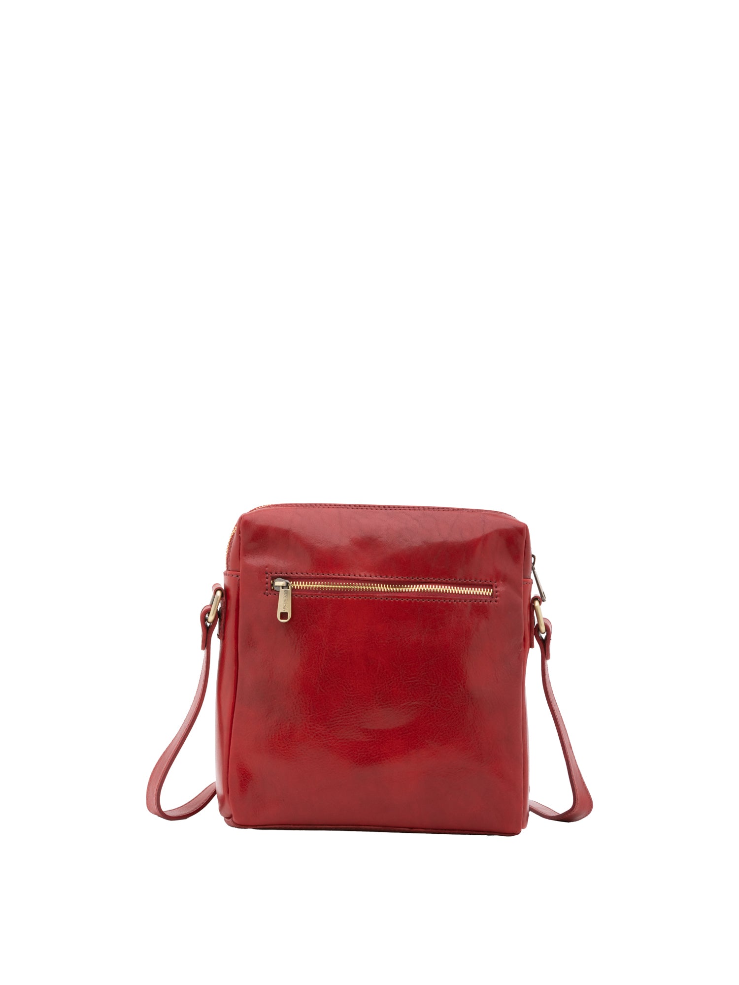 Crossbody bag I Fratelli Men Genuine leather -Verde Rosso