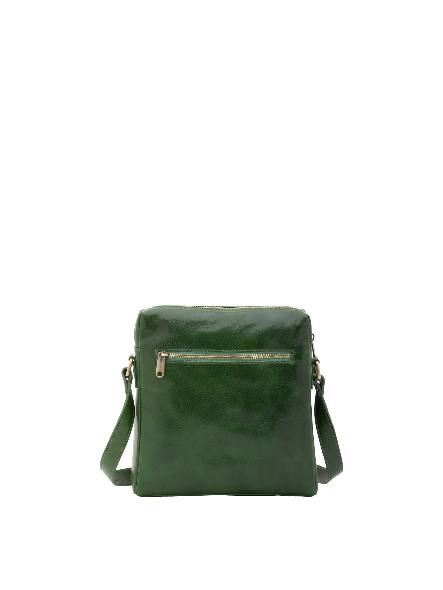 Crossbody bag I Fratelli Men Genuine leather -Verde Verde