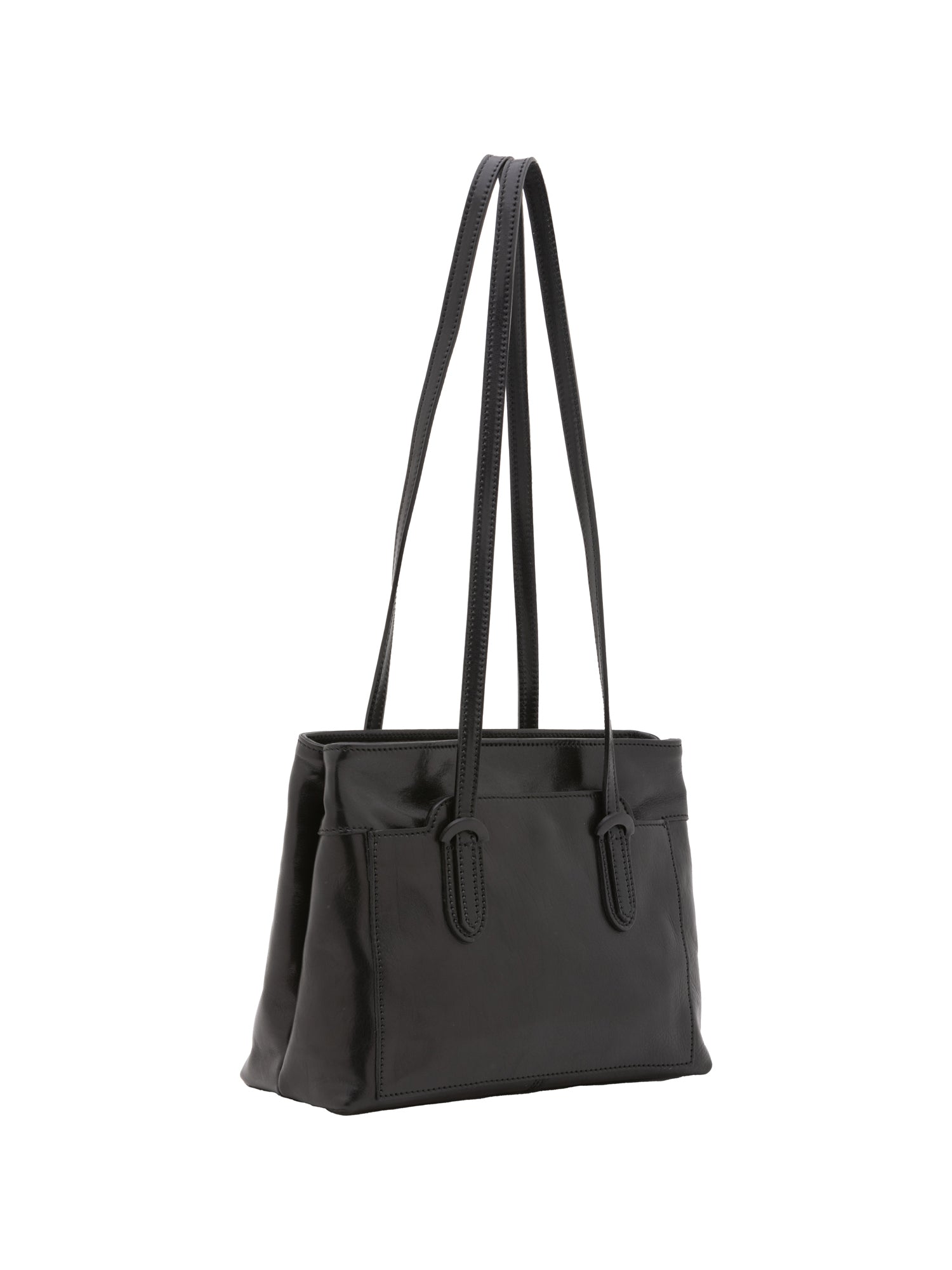 Shoulder Bag I Fratelli Women Genuine leather -Nero Nero