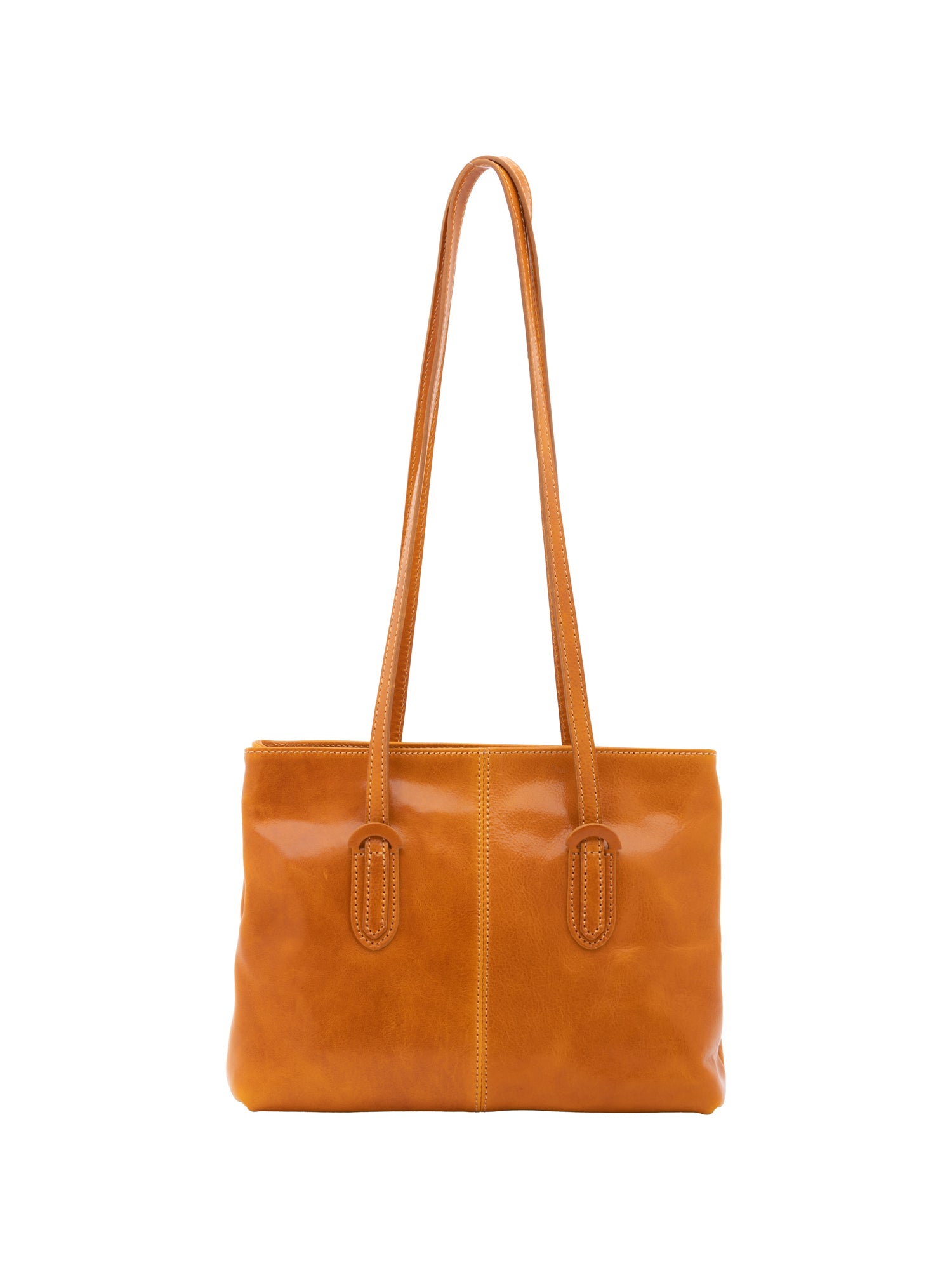 Shoulder Bag I Fratelli Women Genuine leather -Nero Senape
