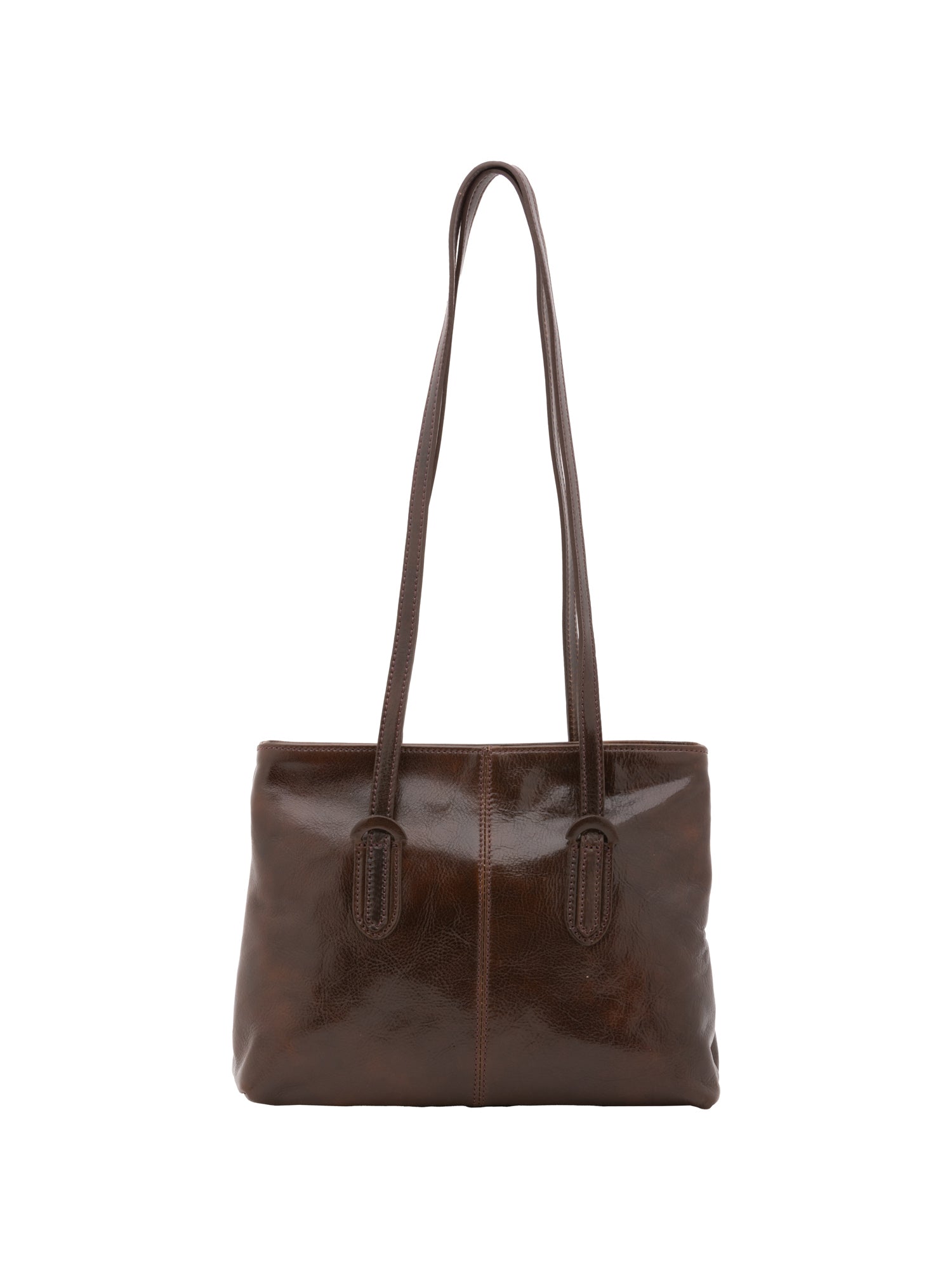 Shoulder Bag I Fratelli Women Genuine leather -Nero Testa di moro
