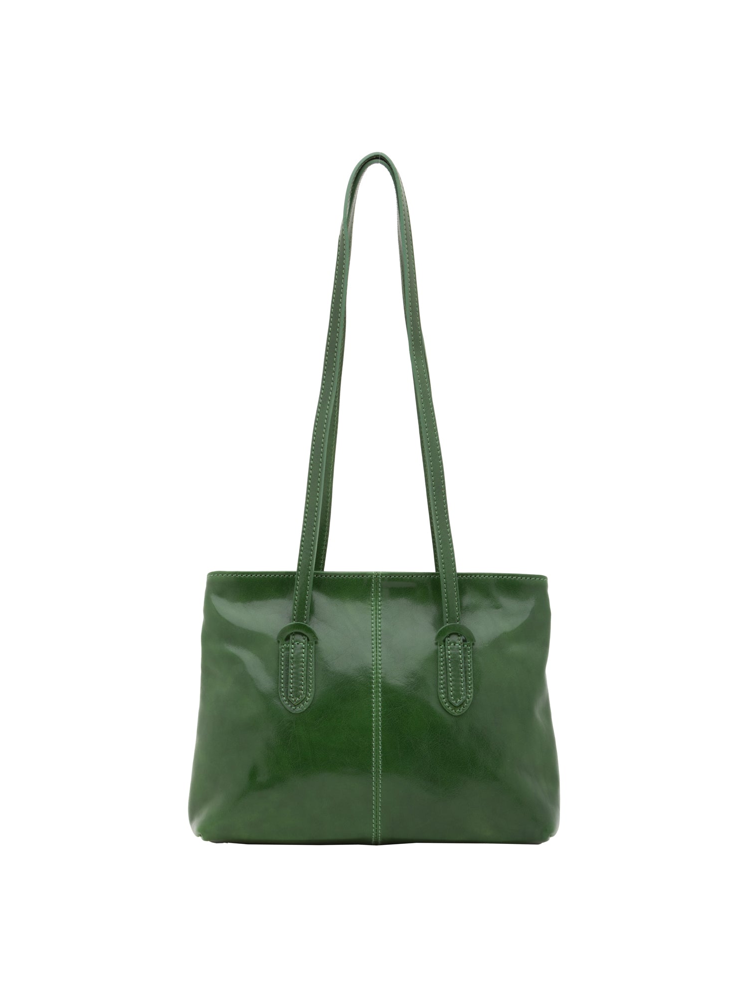 Shoulder Bag I Fratelli Women Genuine leather -Nero Verde