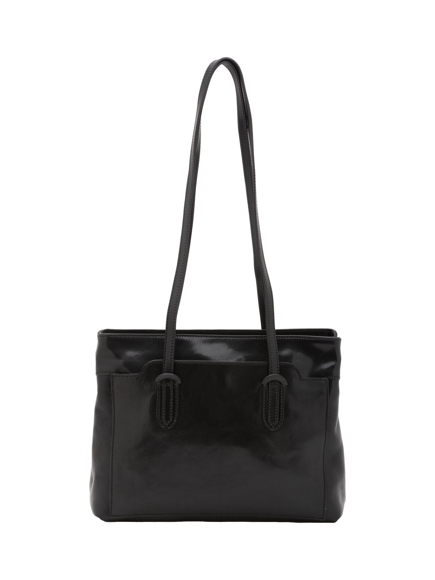 Shoulder Bag I Fratelli Women Genuine leather -Nero Nero