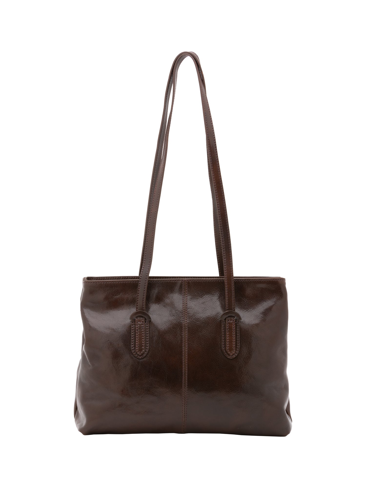 Shoulder Bag I Fratelli Women Genuine leather -Nero Testa di moro