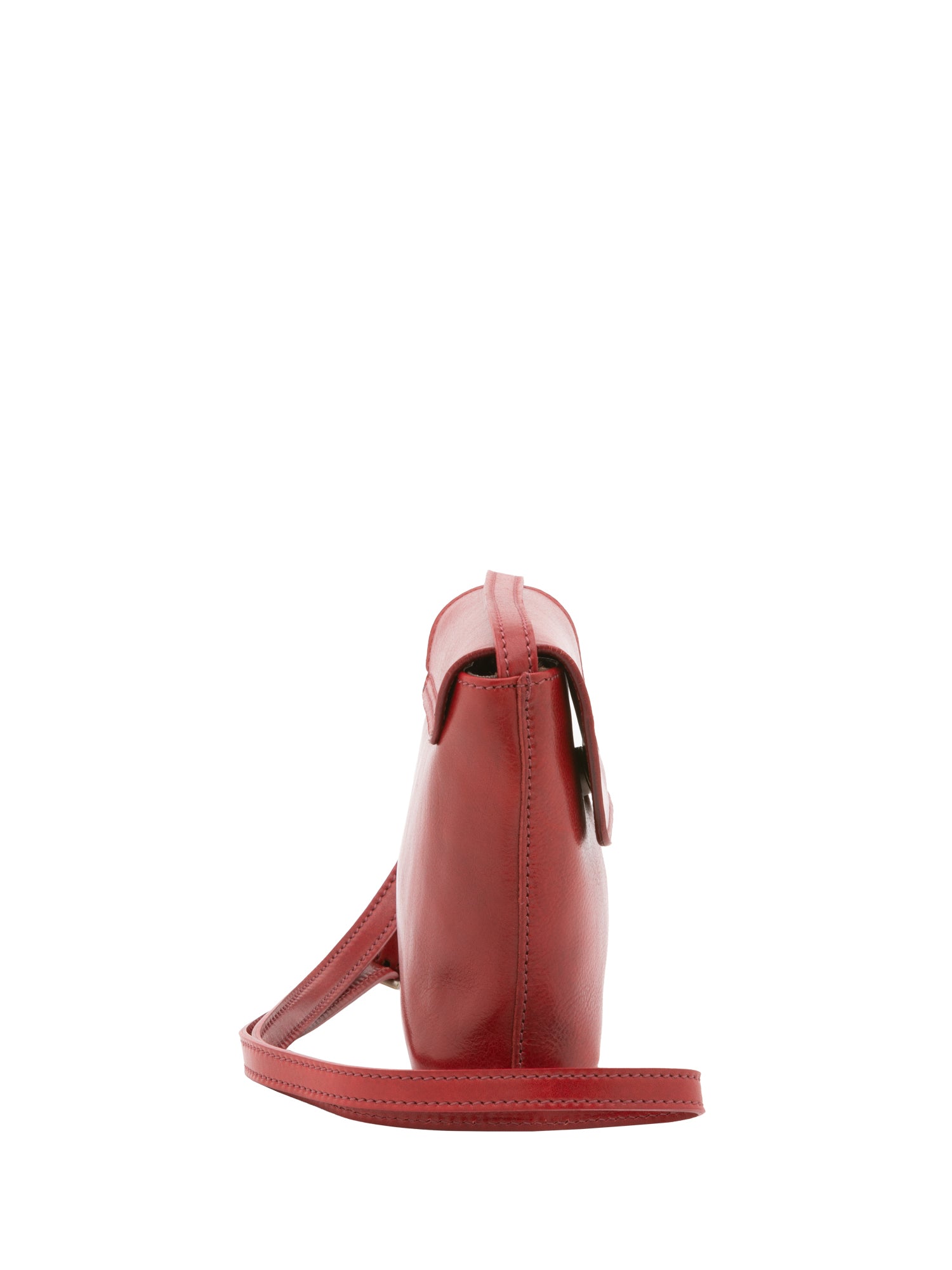 Crossbody bag I Fratelli Men Genuine leather -Marrone Rosso