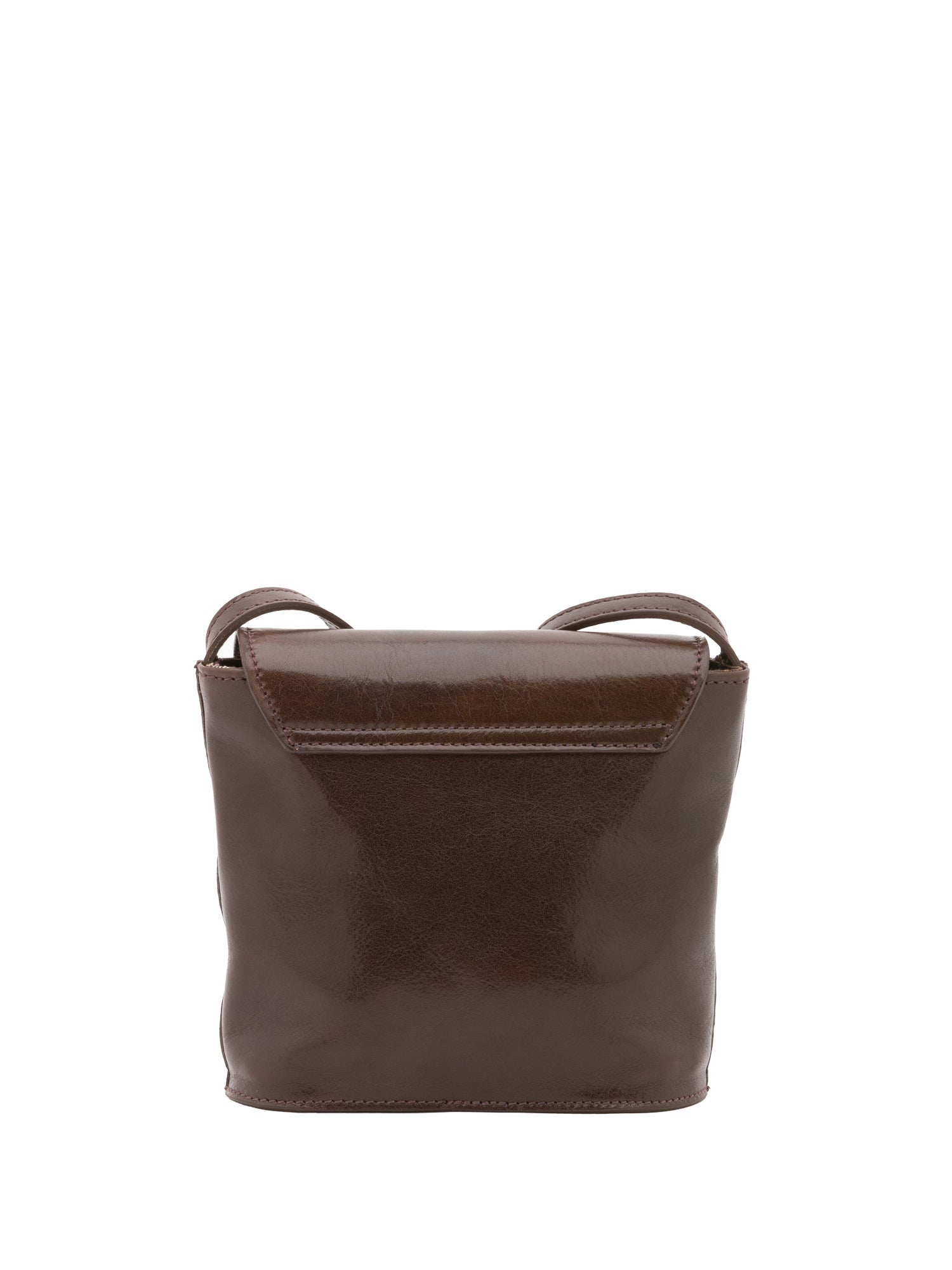 Crossbody bag I Fratelli Men Genuine leather -Marrone Testa di moro