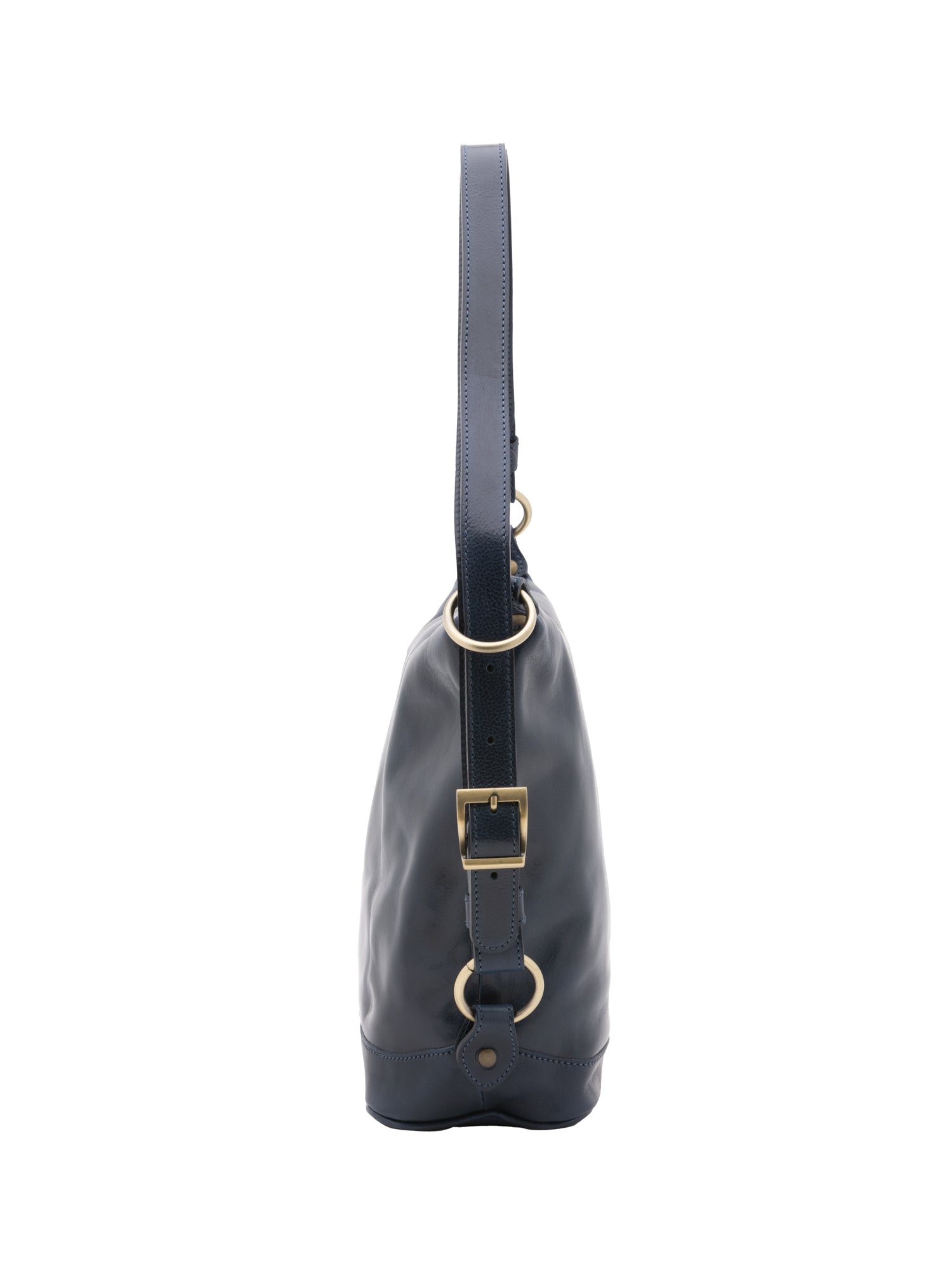 Bucket bag I Fratelli Women Genuine leather -Tmoro Blu