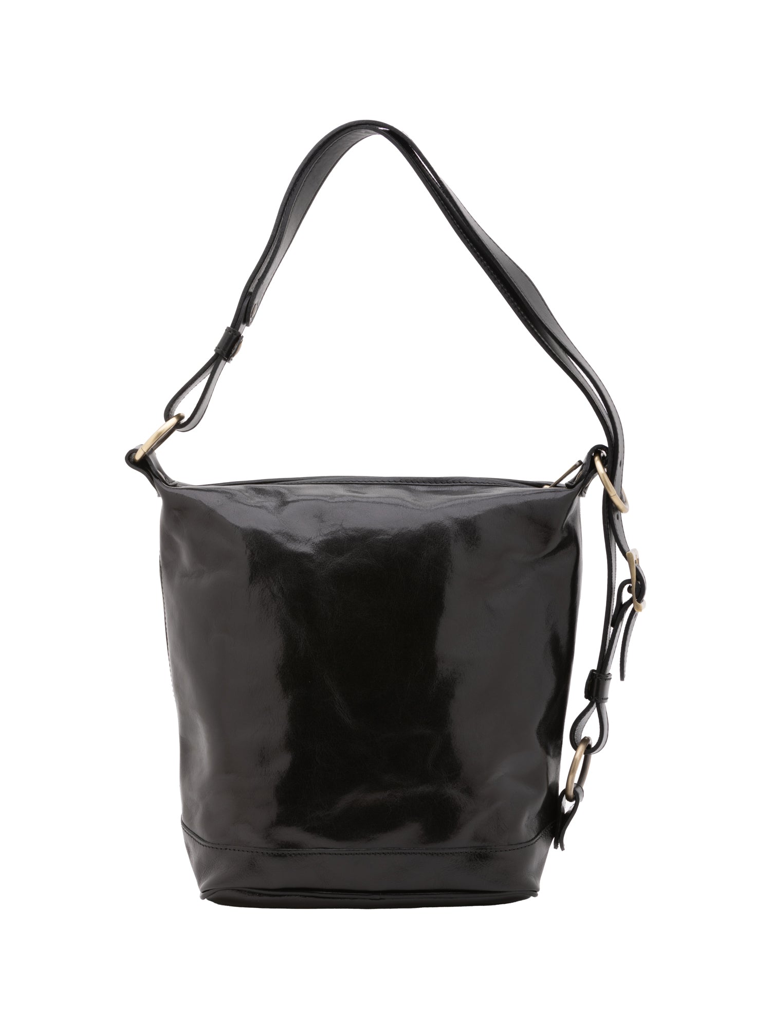 Bucket bag I Fratelli Women Genuine leather -Tmoro Nero