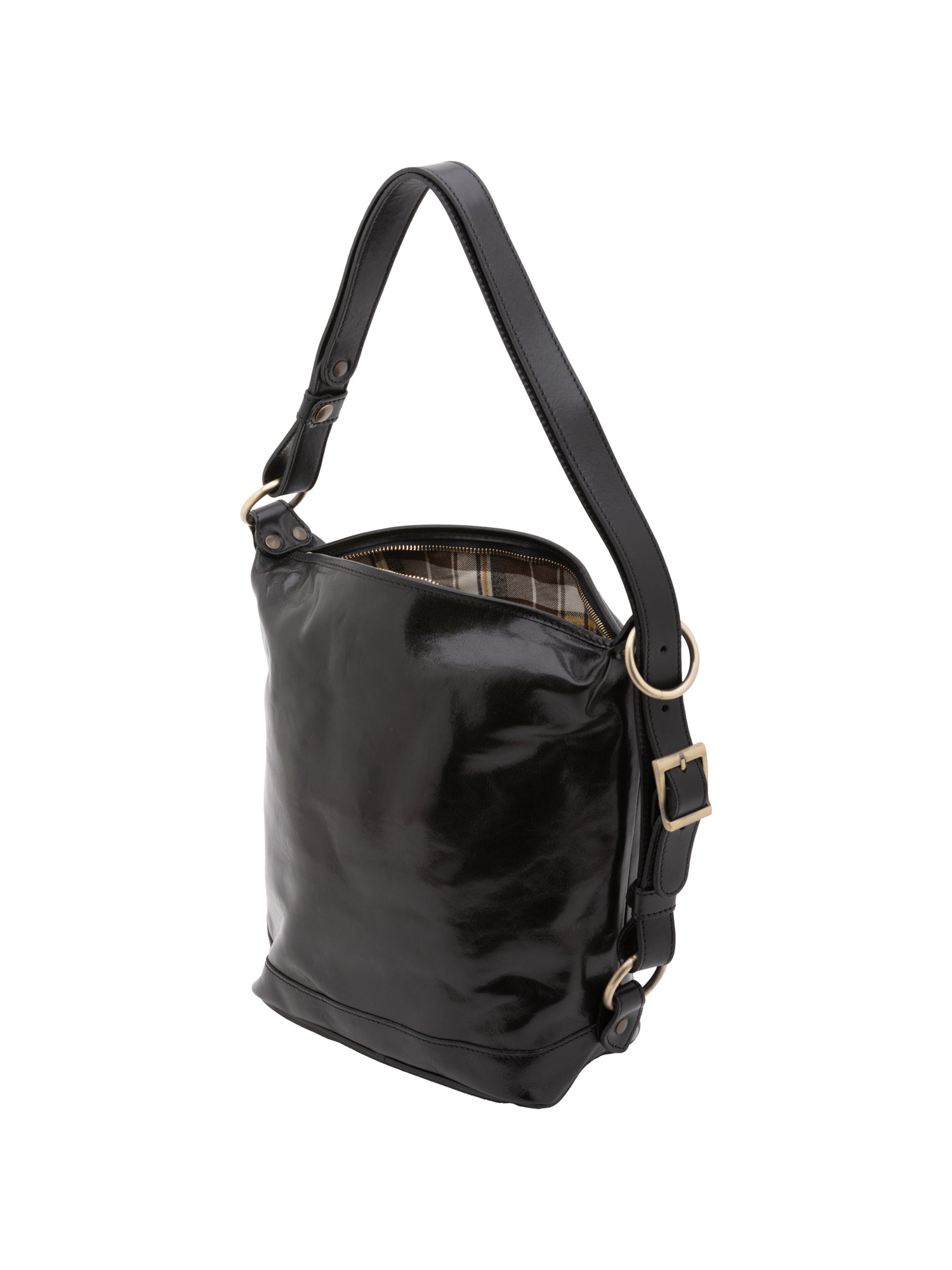 Bucket bag I Fratelli Women Genuine leather -Tmoro Nero