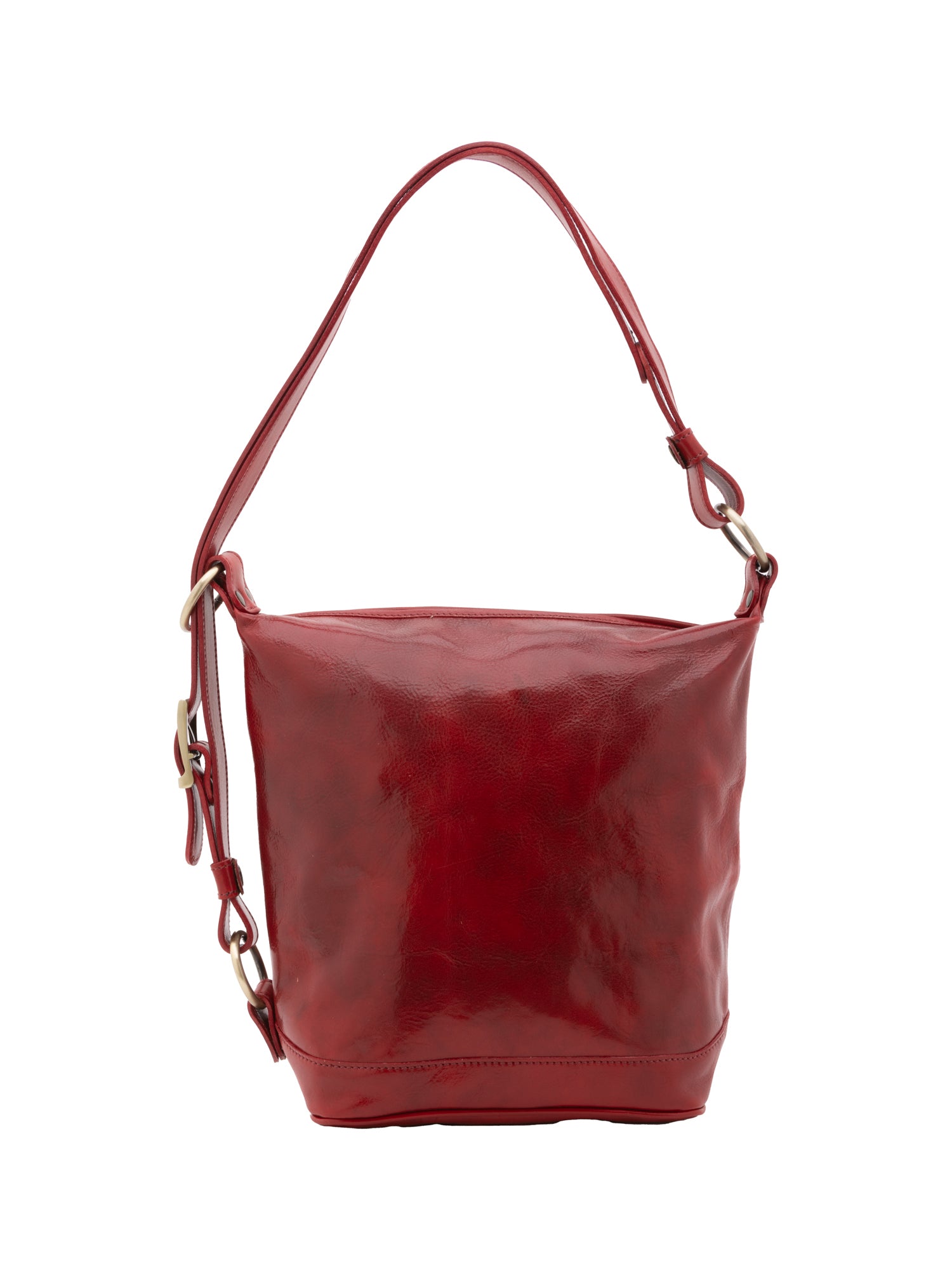 Bucket bag I Fratelli Women Genuine leather -Tmoro Rosso
