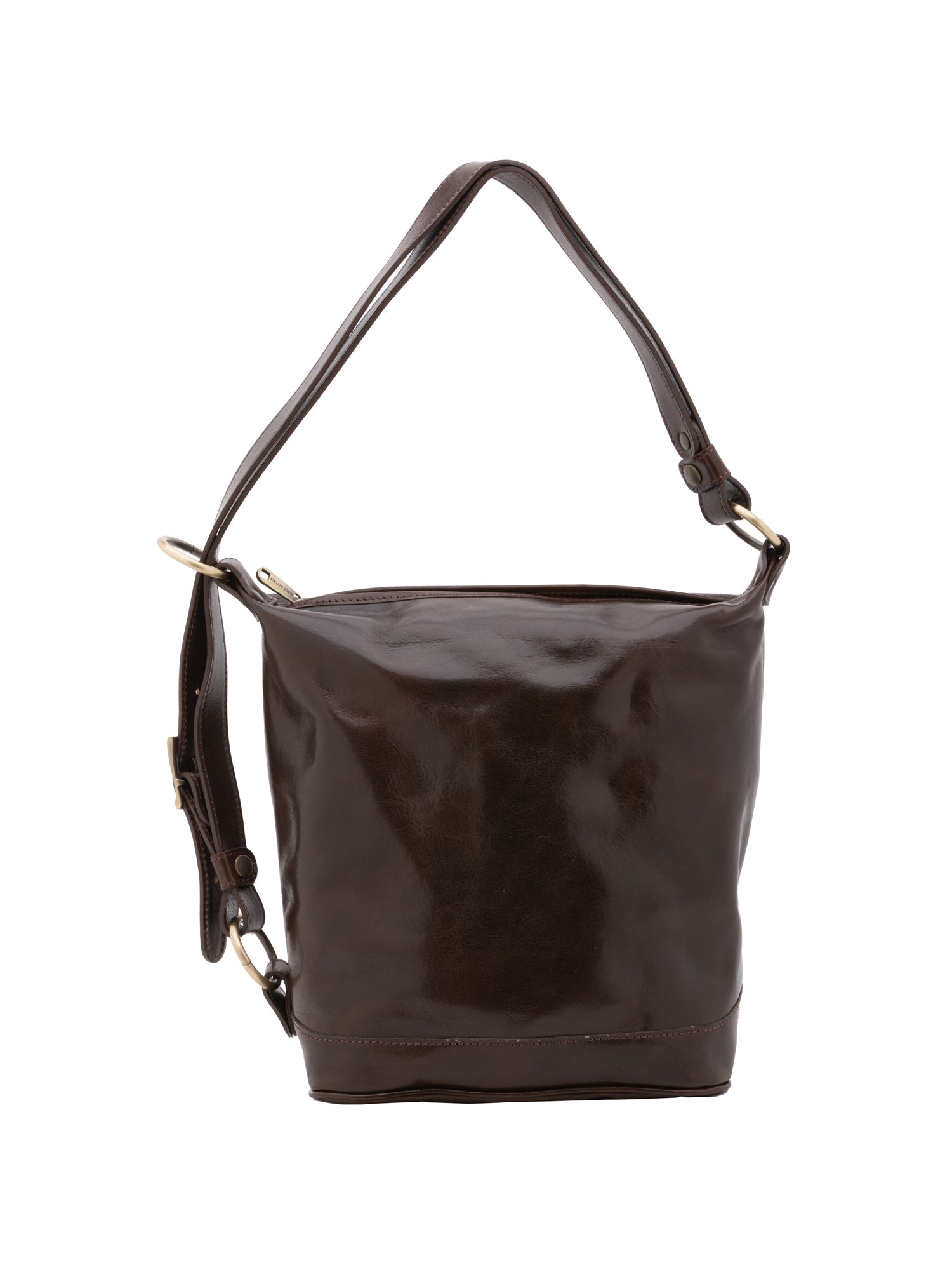 Bucket bag I Fratelli Women Genuine leather -Tmoro Testa di moro