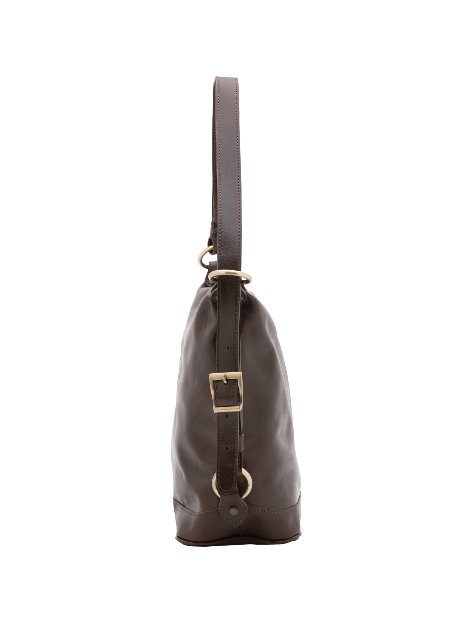 Bucket bag I Fratelli Women Genuine leather -Tmoro Testa di moro