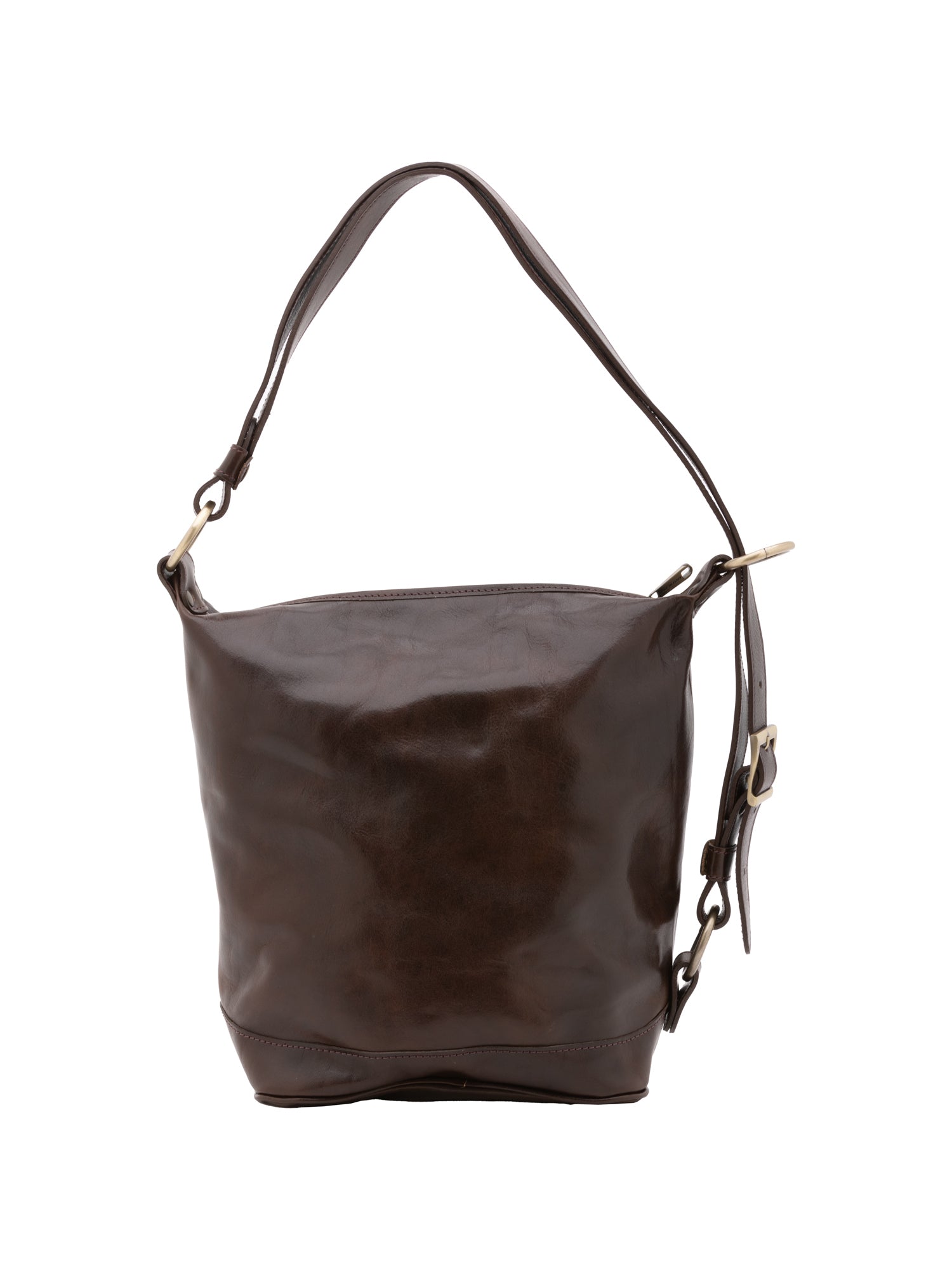 Bucket bag I Fratelli Women Genuine leather -Tmoro Testa di moro