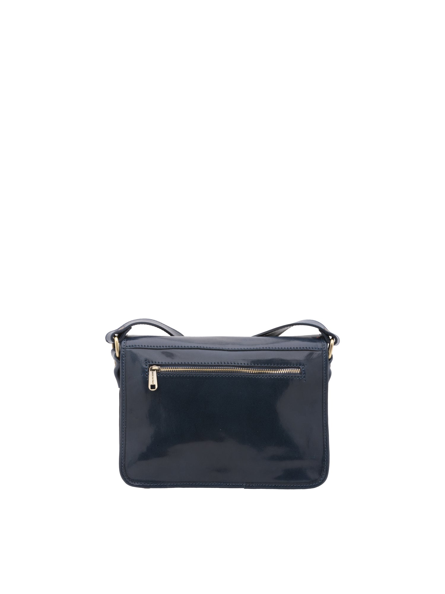 Crossbody bag I Fratelli Women Genuine leather -Blu Blu