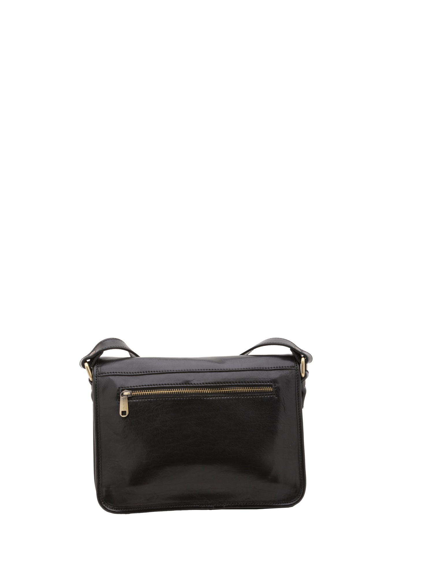 Crossbody bag I Fratelli Women Genuine leather -Blu Nero