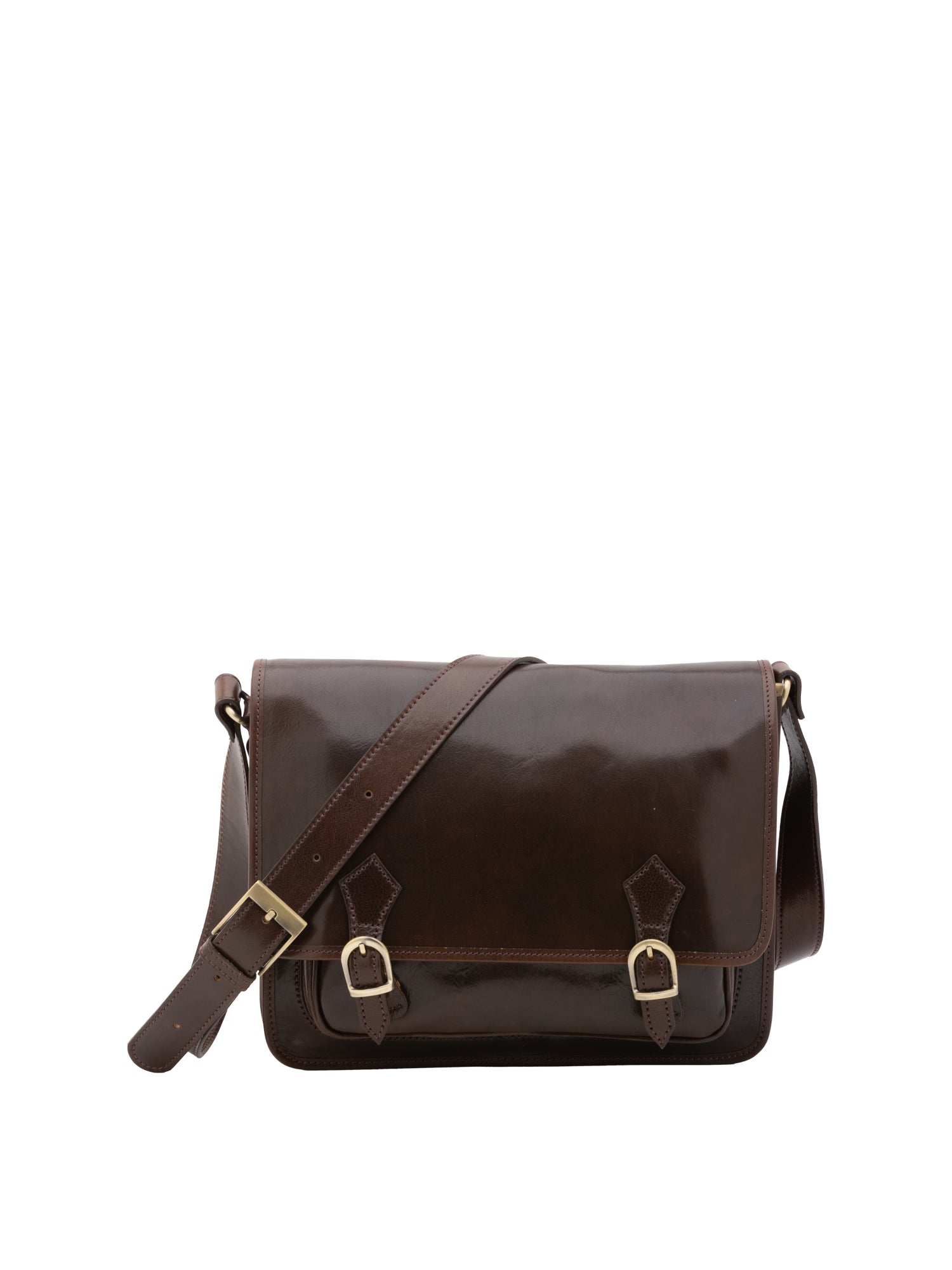 Crossbody bag I Fratelli Women Genuine leather -Tmoro Testa di moro