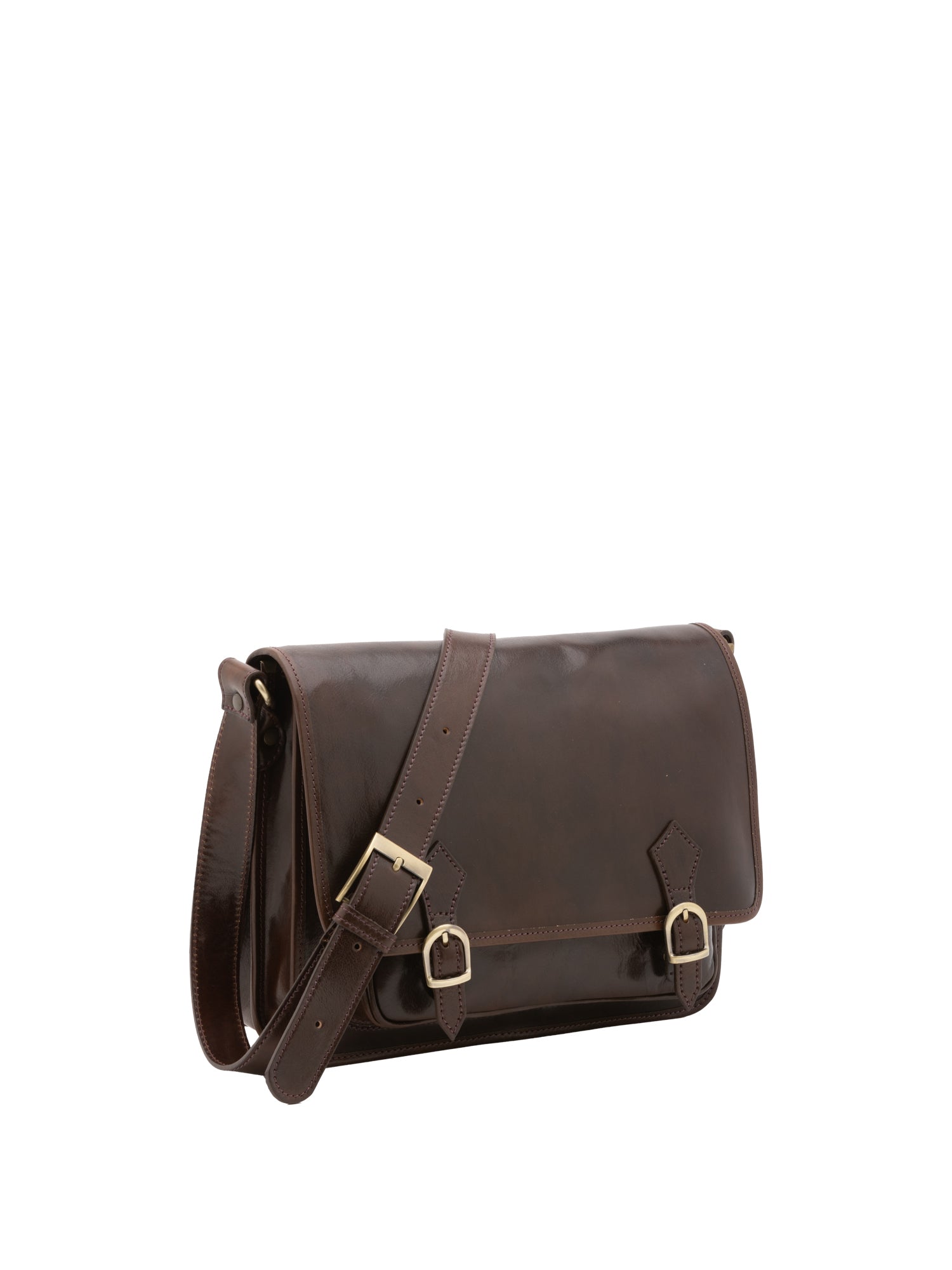 Crossbody bag I Fratelli Women Genuine leather -Tmoro Testa di moro
