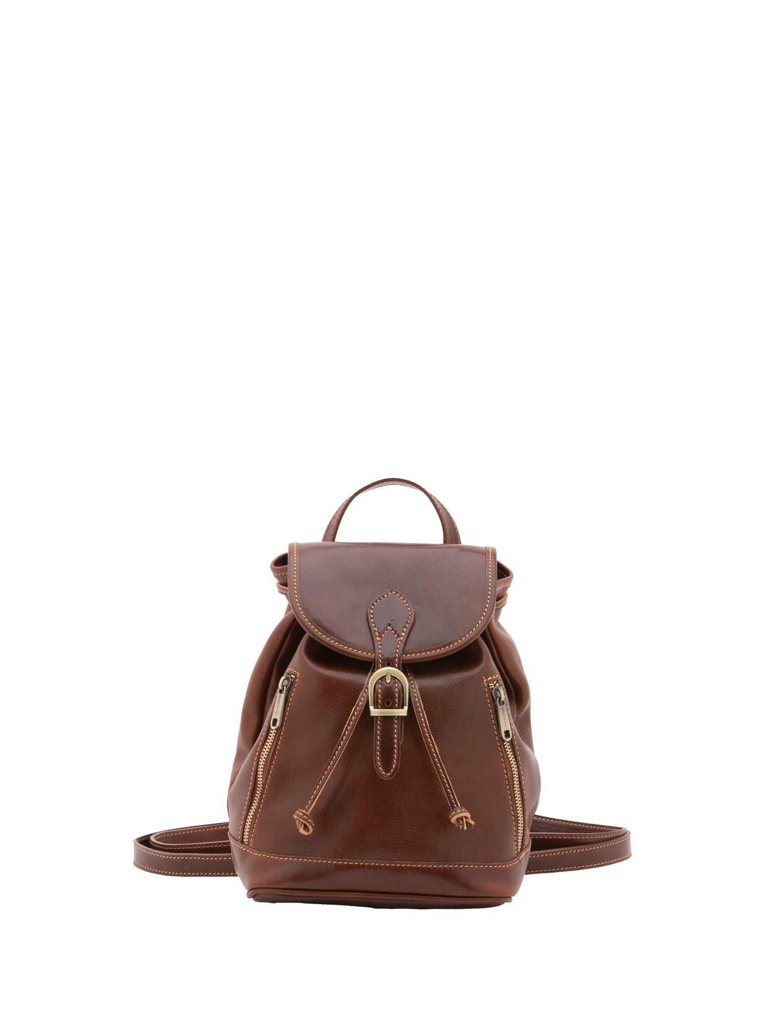 Shoulder Bag I Fratelli Women Genuine leather -Verde Marrone