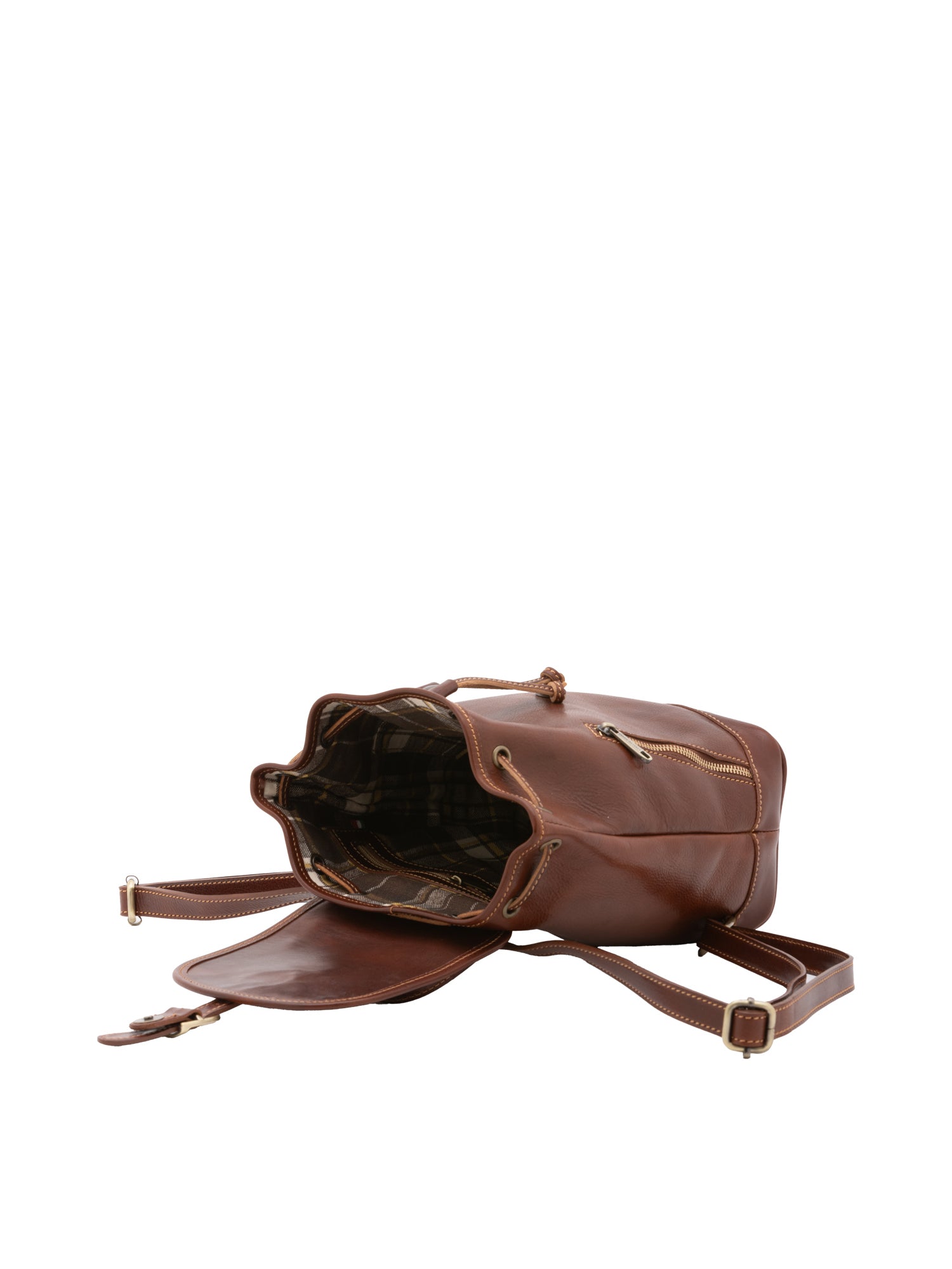 Shoulder Bag I Fratelli Women Genuine leather -Verde Marrone