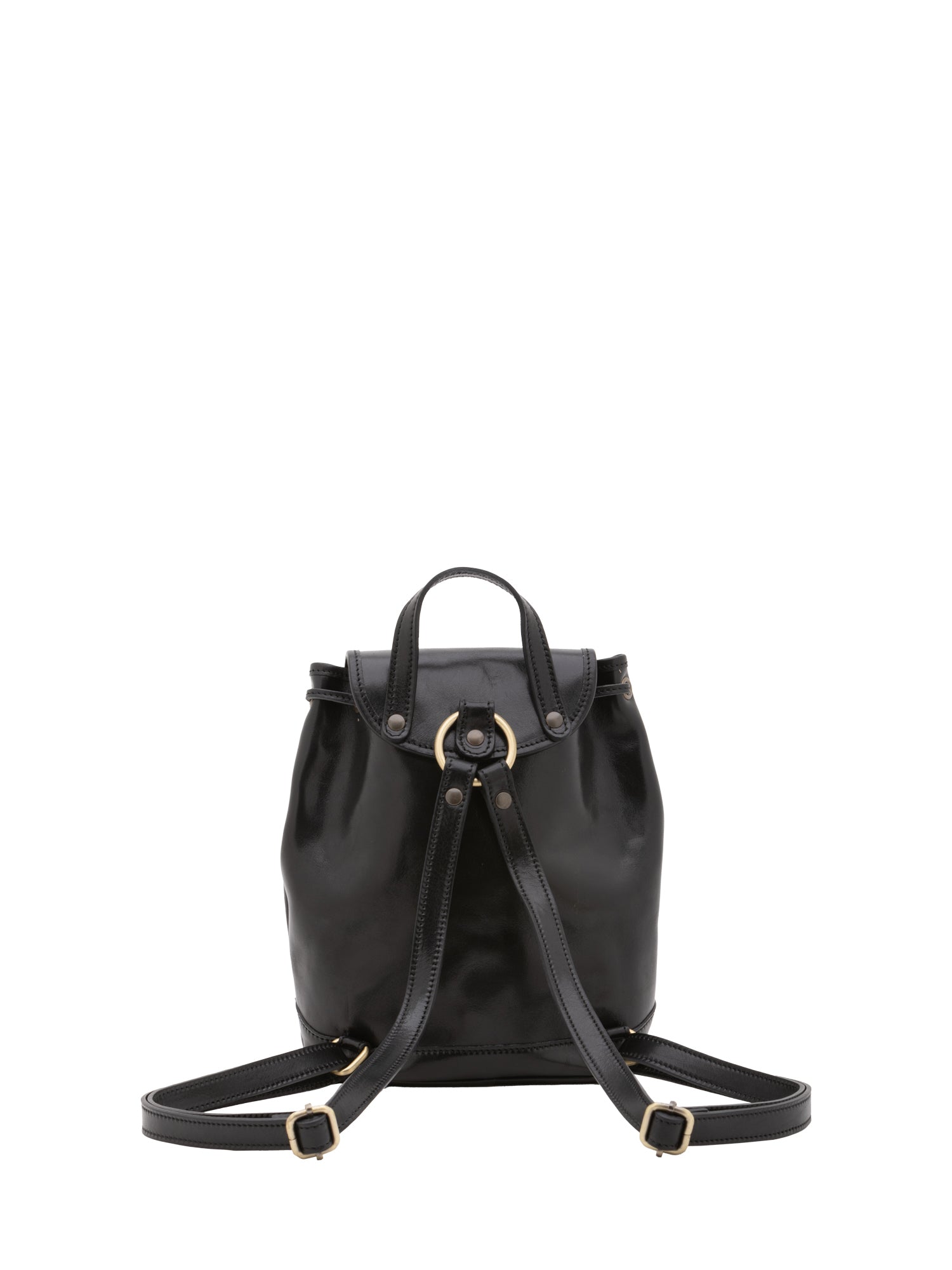 Shoulder Bag I Fratelli Women Genuine leather -Verde Nero