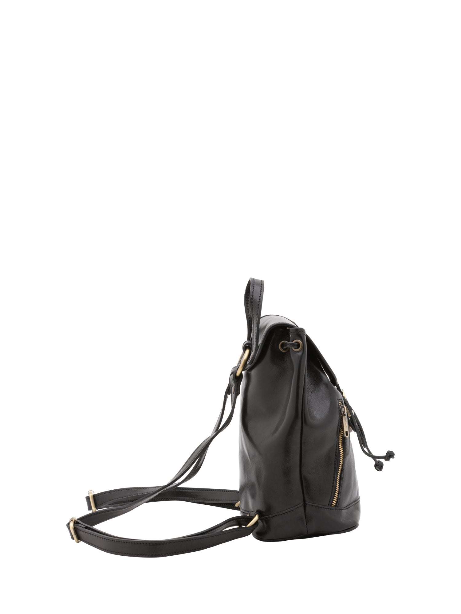 Shoulder Bag I Fratelli Women Genuine leather -Verde Nero