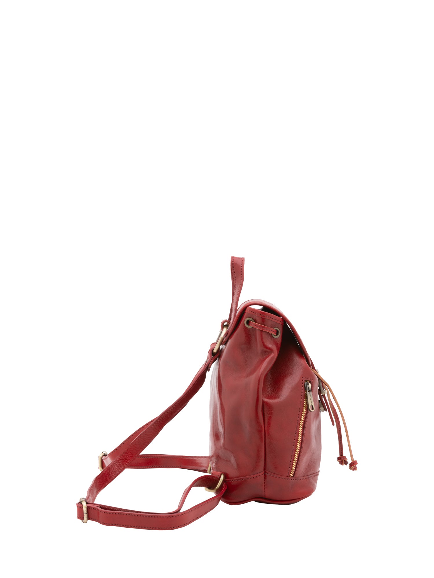 Shoulder Bag I Fratelli Women Genuine leather -Verde Rosso
